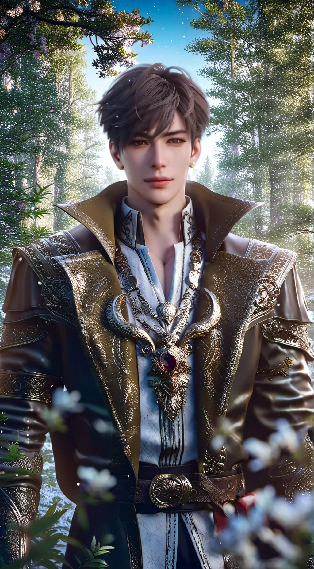 ai character: dawnstair background