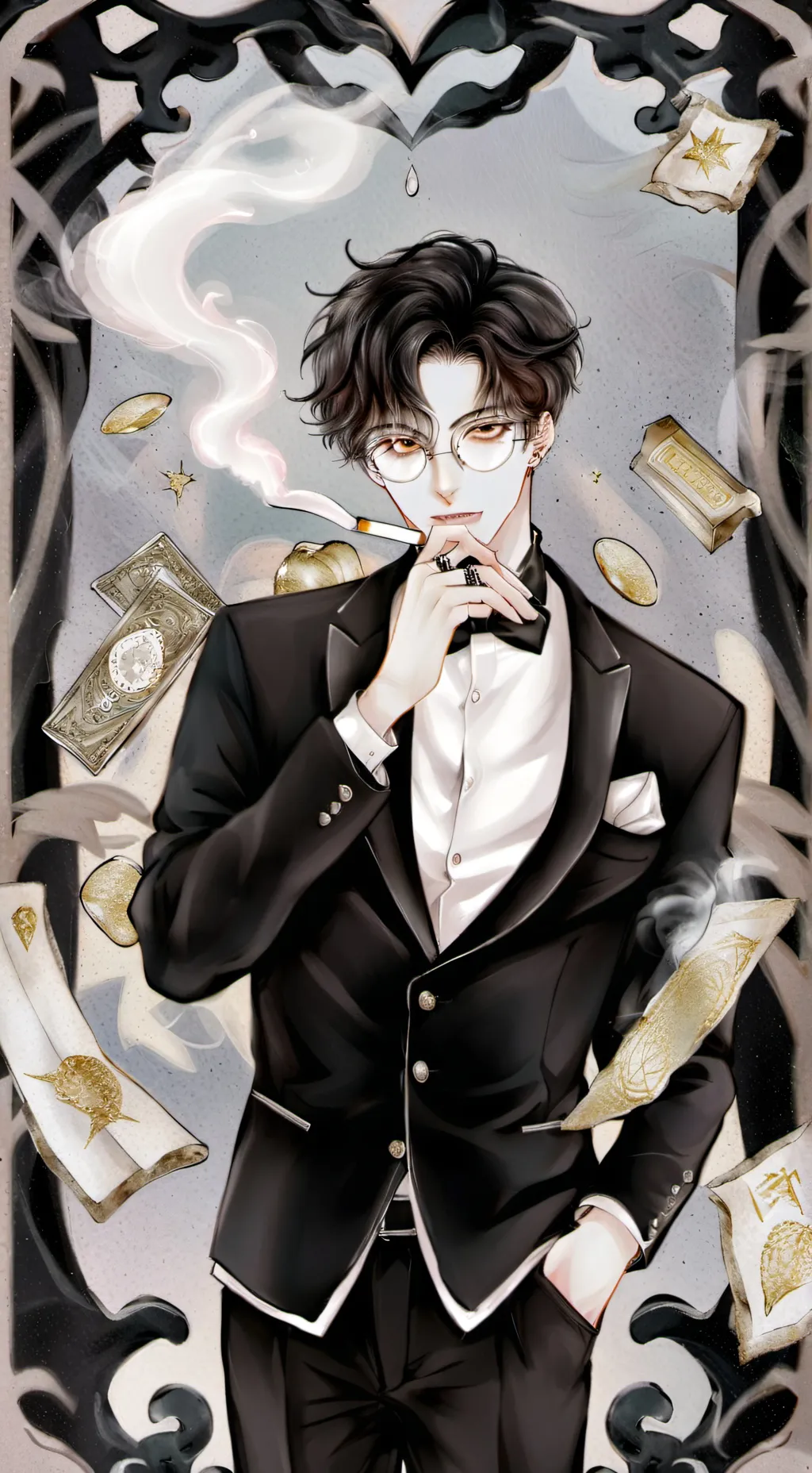 ai character: bully mafia boss background