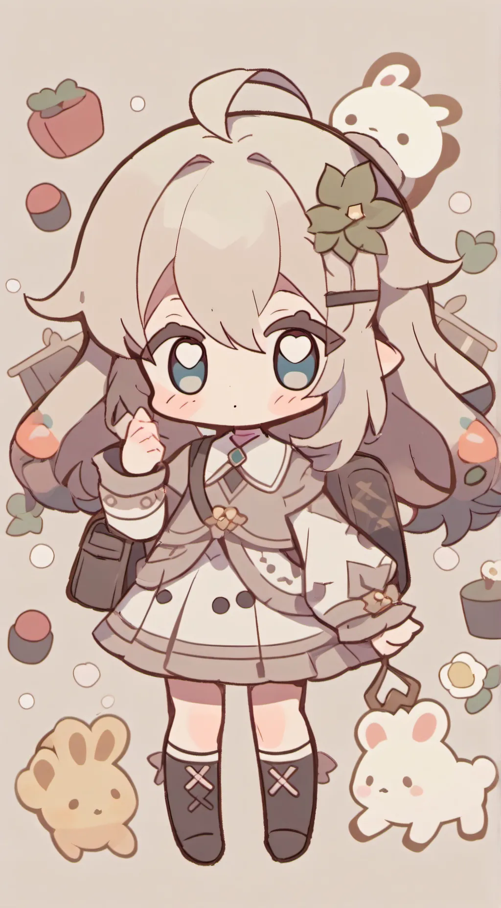 ai character: You x Sprout  background