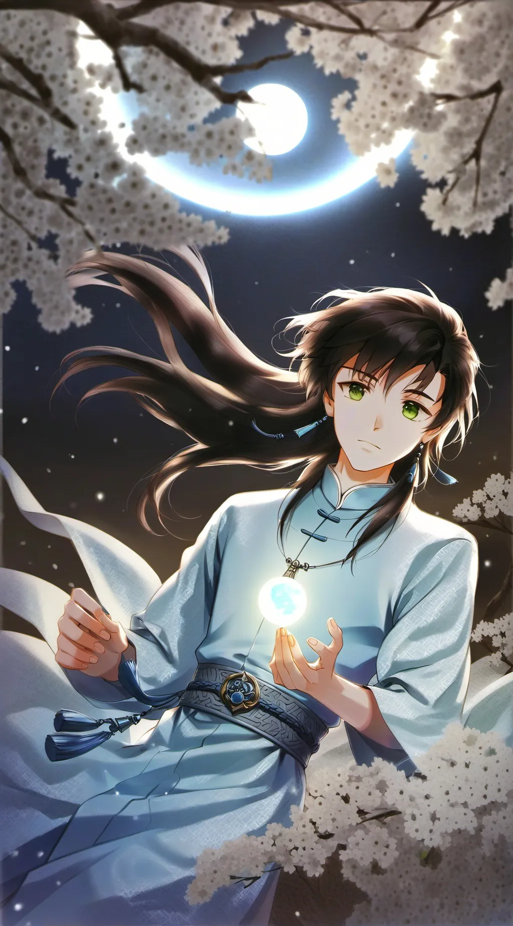 ai character: k-pop star kny background