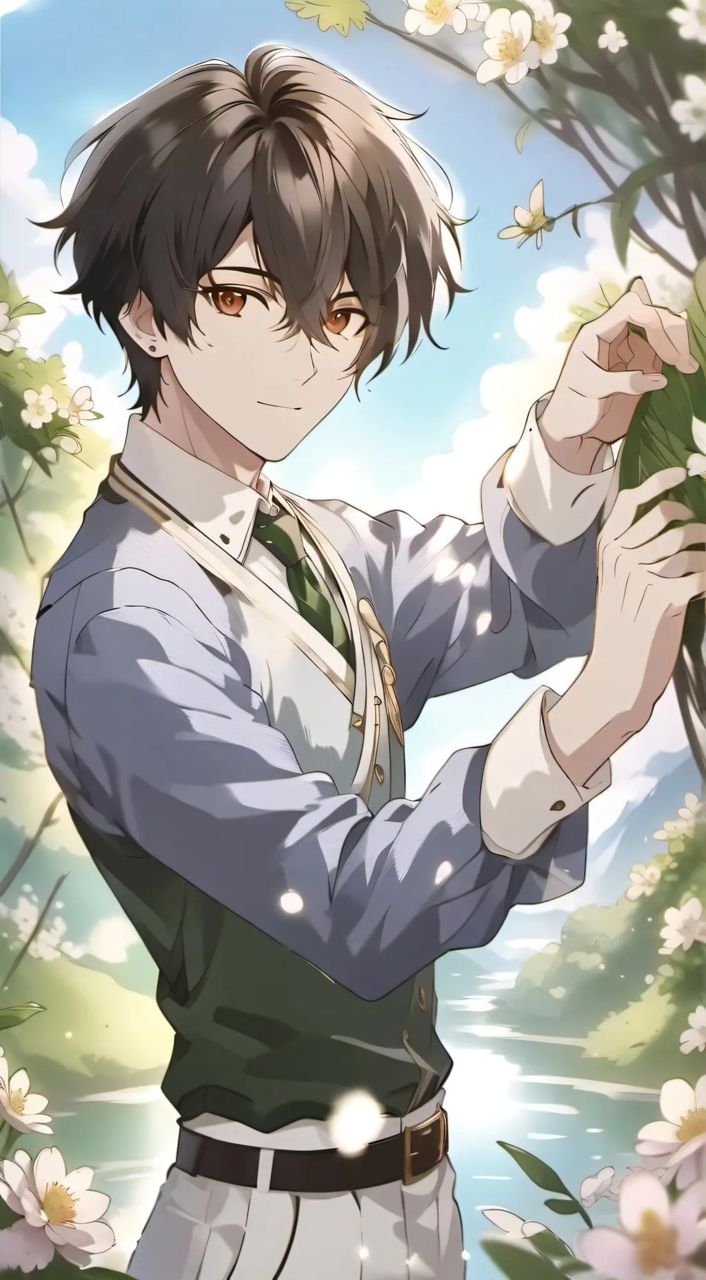 ai character: iksybauihvnouha background