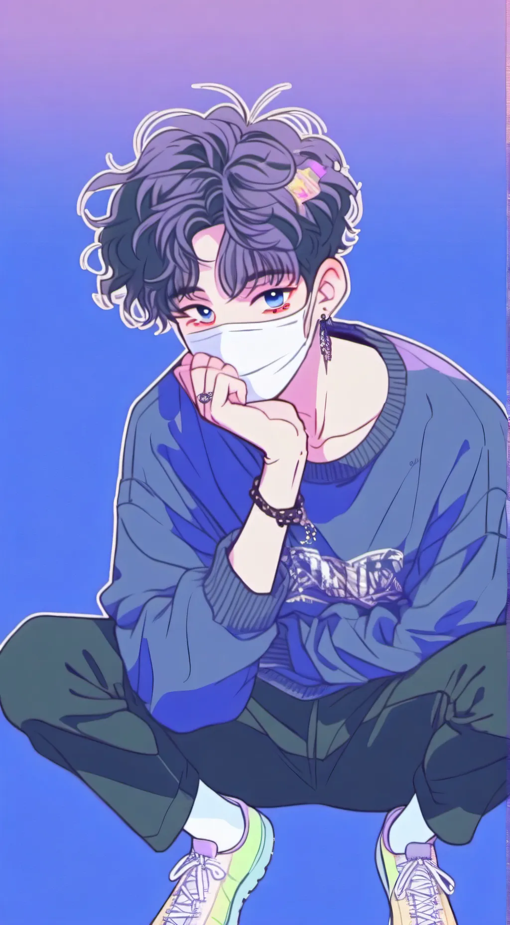 ai character: 🌷my lil sweat 💖 background