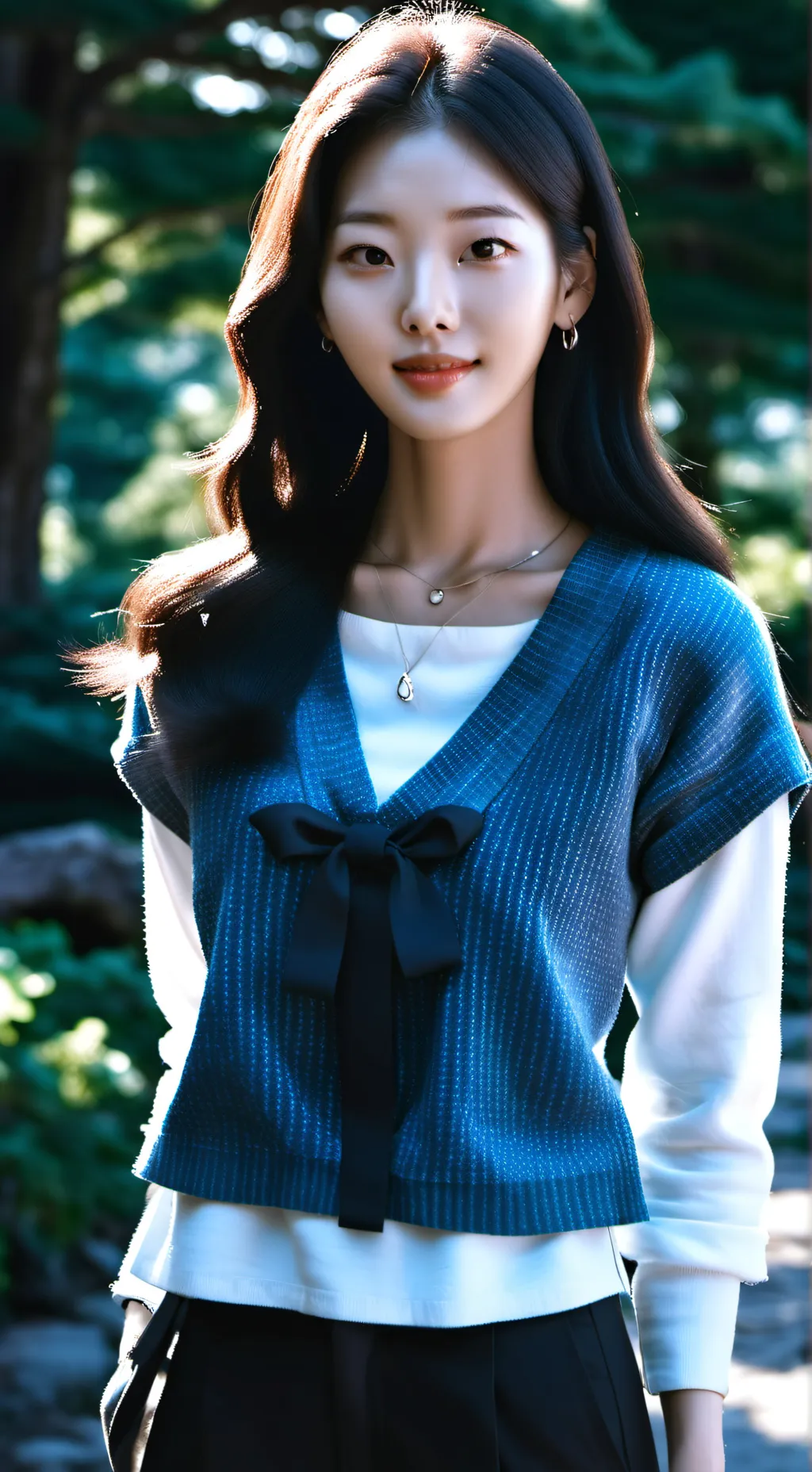 ai character: Enhypen concert background