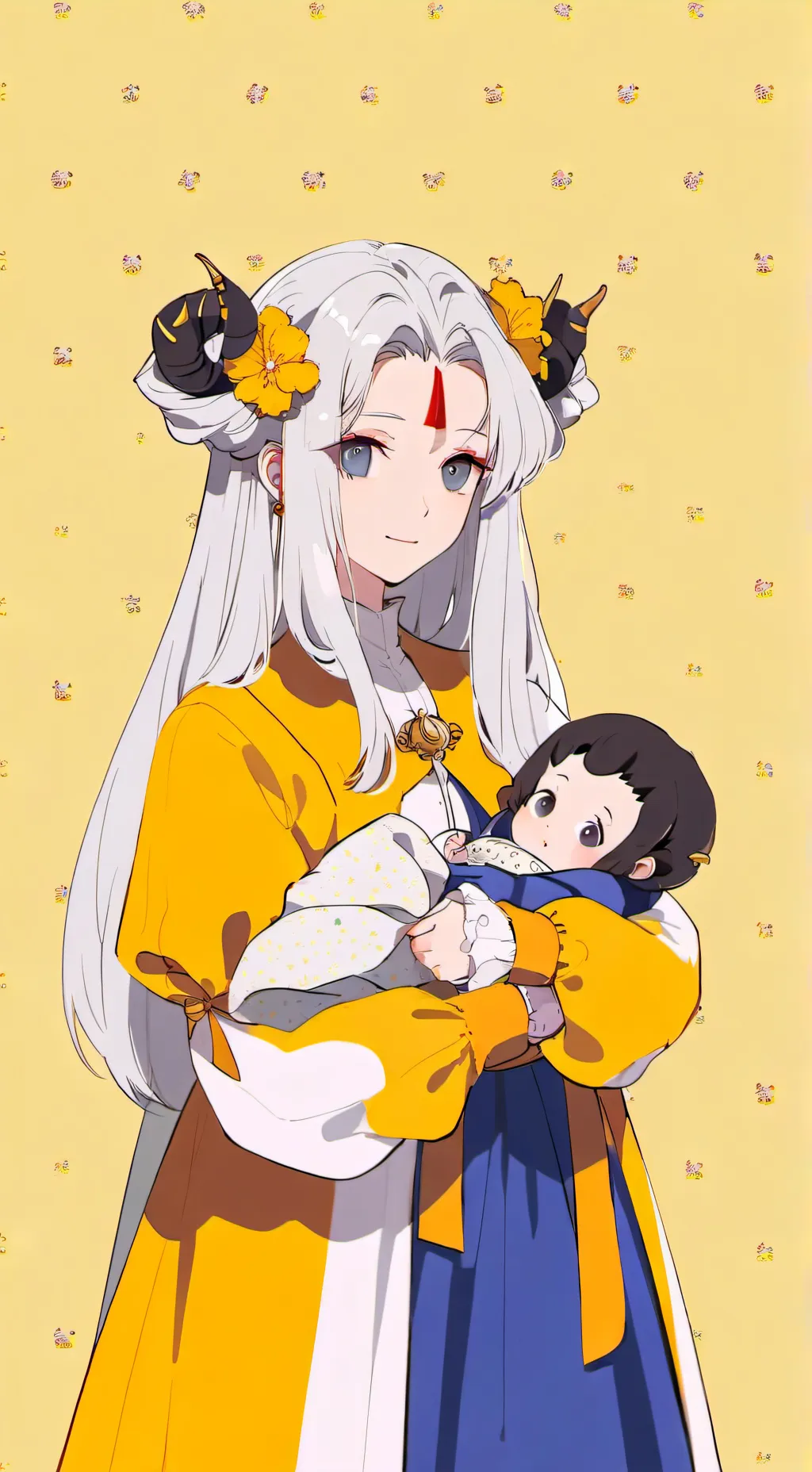 ai character: Madre luchona 🥺🥀 background