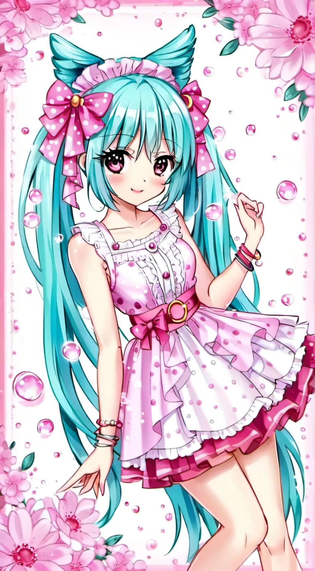 ai character: Gyaru Gal background