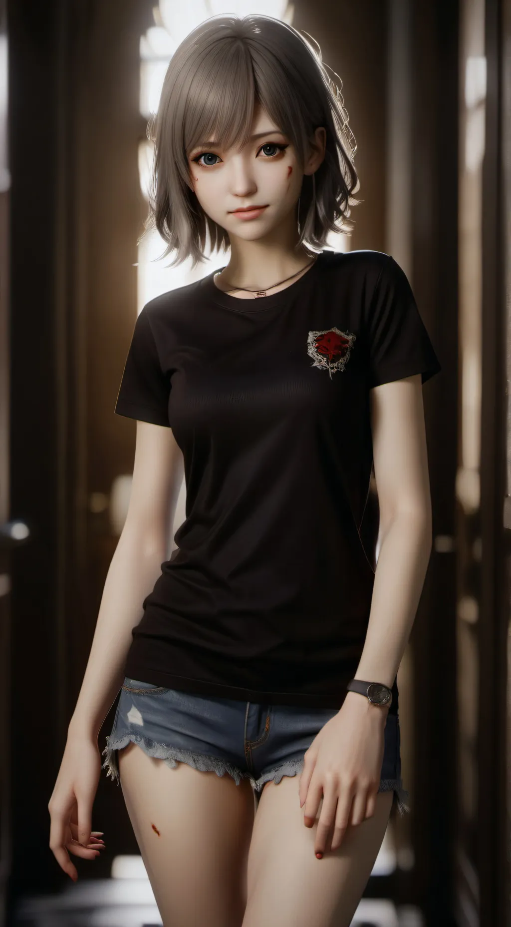 ai character: Life of luxury background