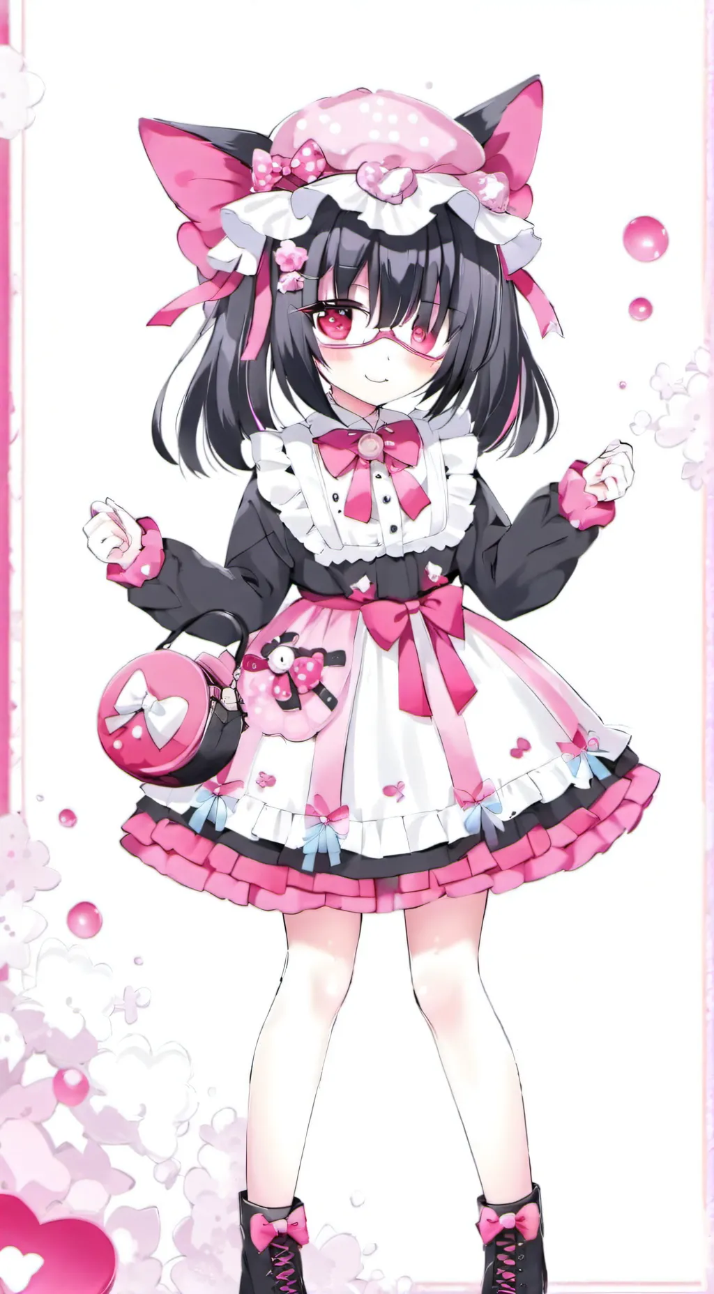 ai character: Pinki background