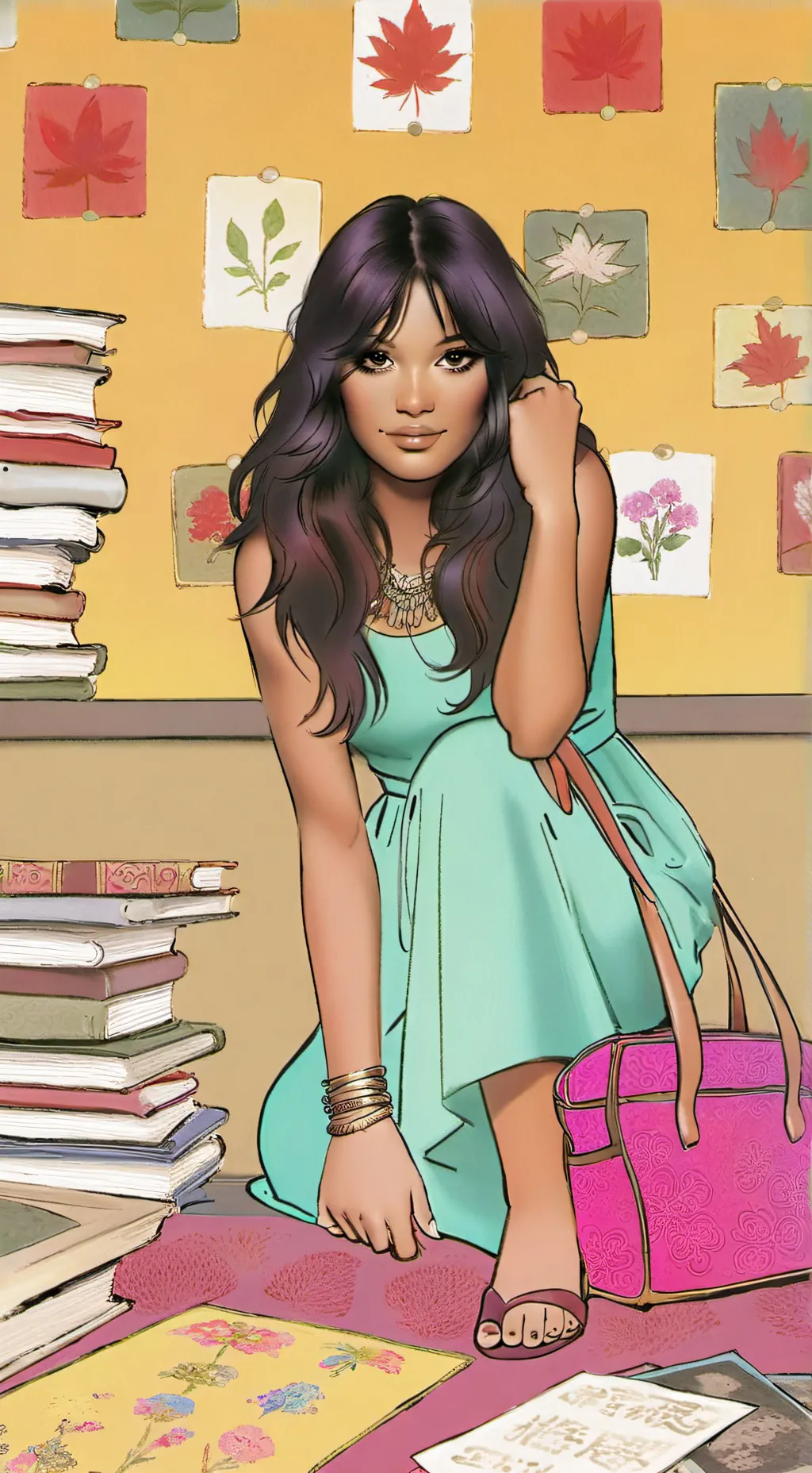 ai character: TIFFANY 😡 background