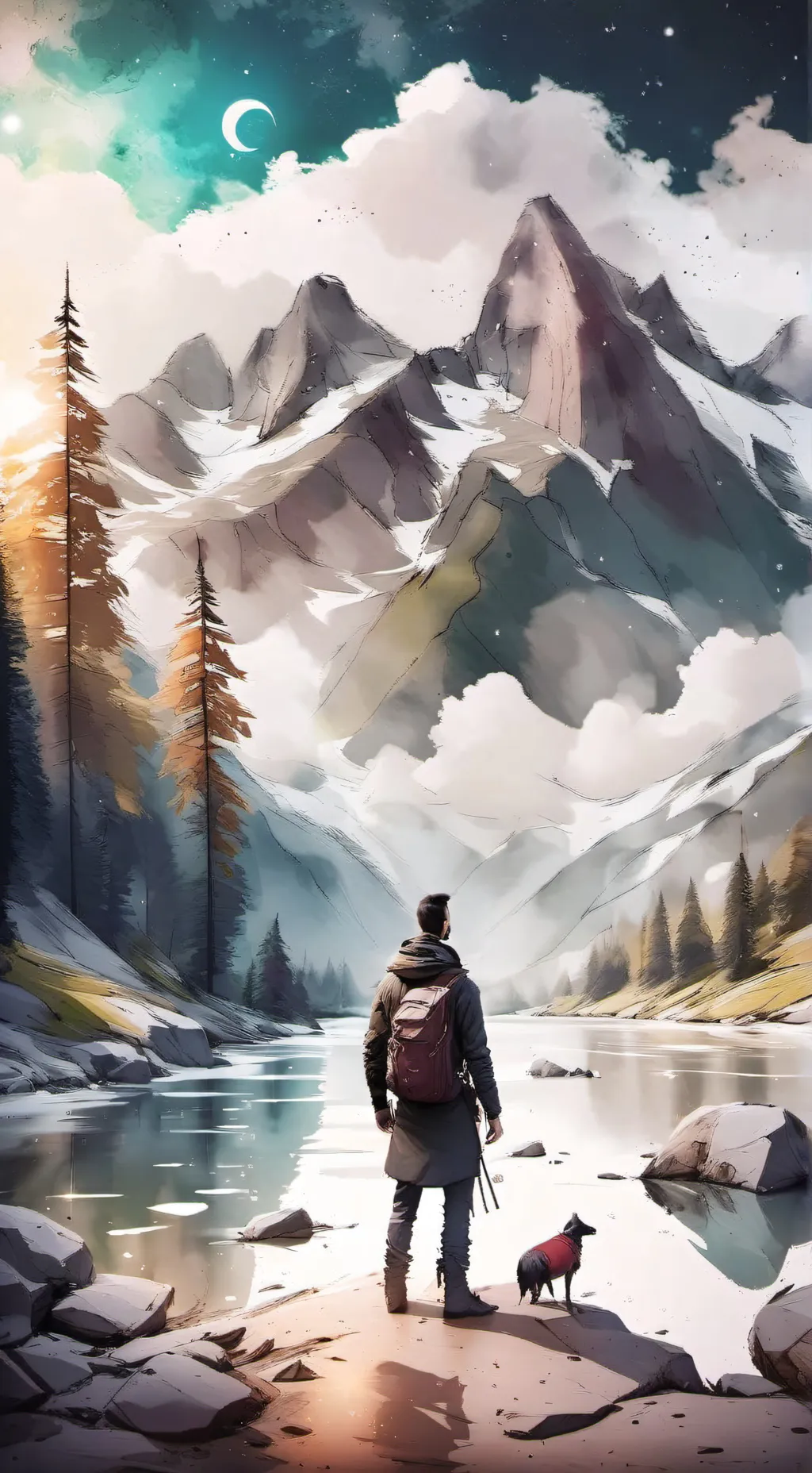 ai character: denki background