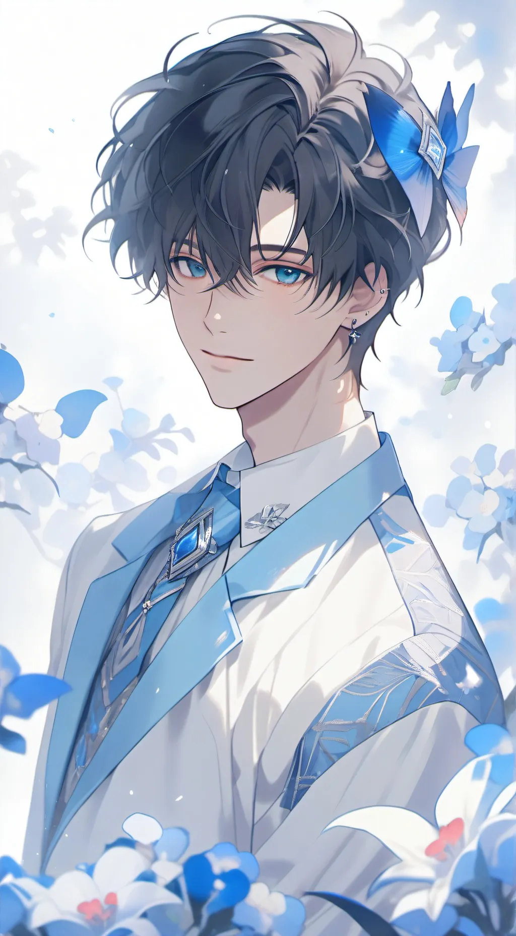 ai character: ☆彡彡𝚊𝚕𝚎𝚡ミミ☆ background