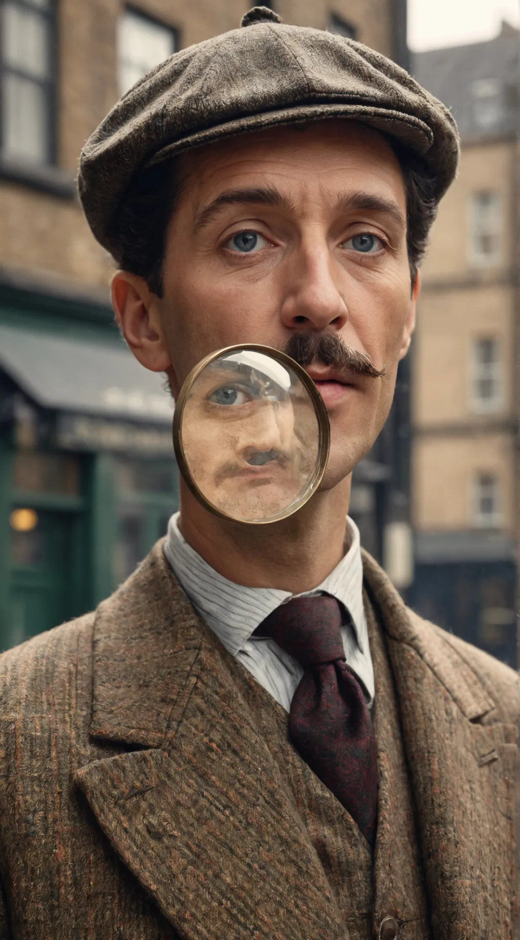 ai character: Sherlock Holmes background
