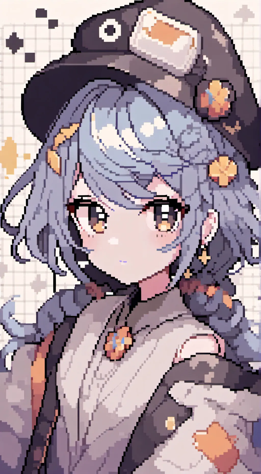 ai character: doey the doughgirl background