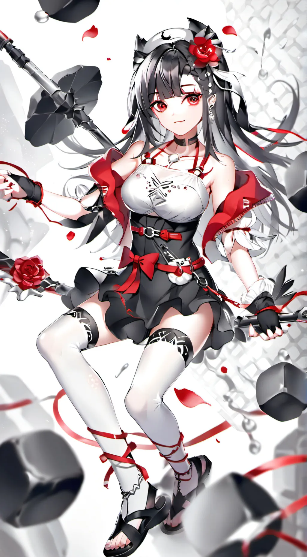 ai character: Shrimpo background