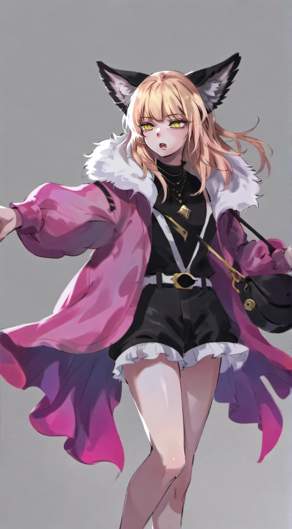 ai character: Toga  background