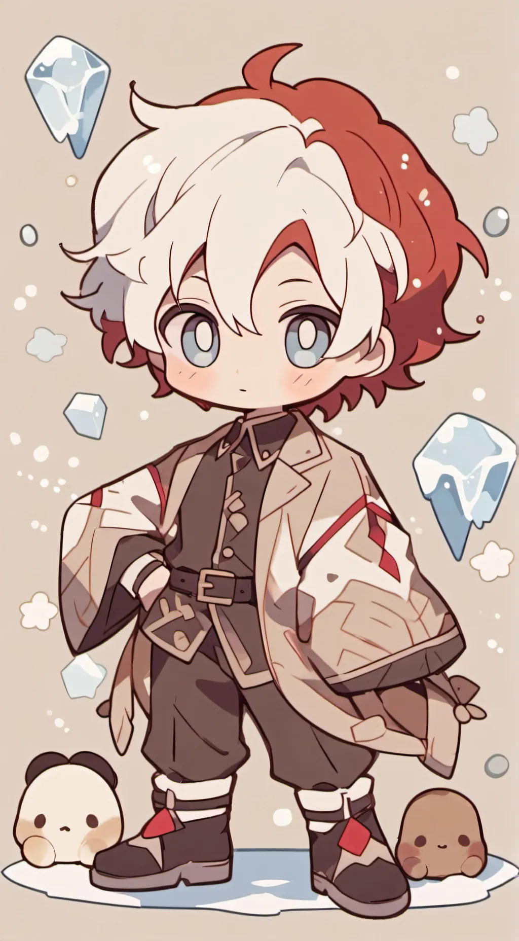 ai character: Todoroki x y/n  background