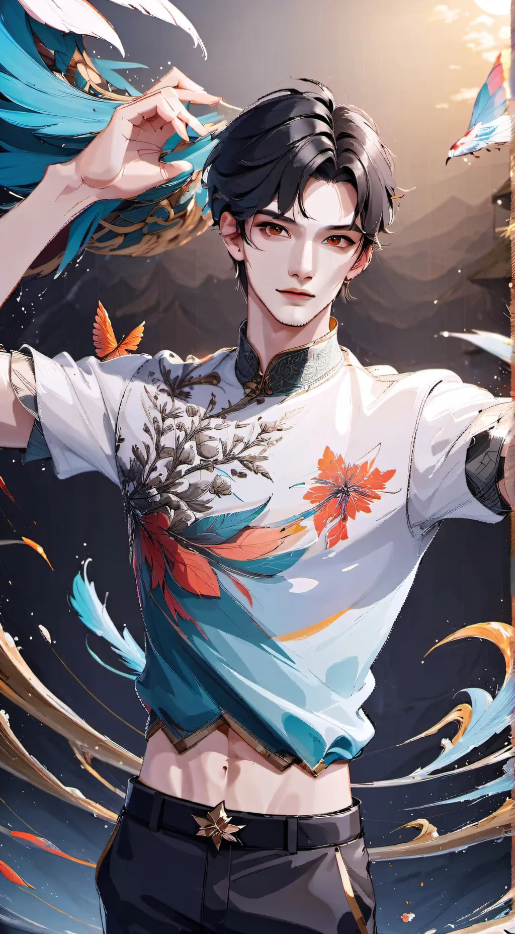 ai character: Alex. background