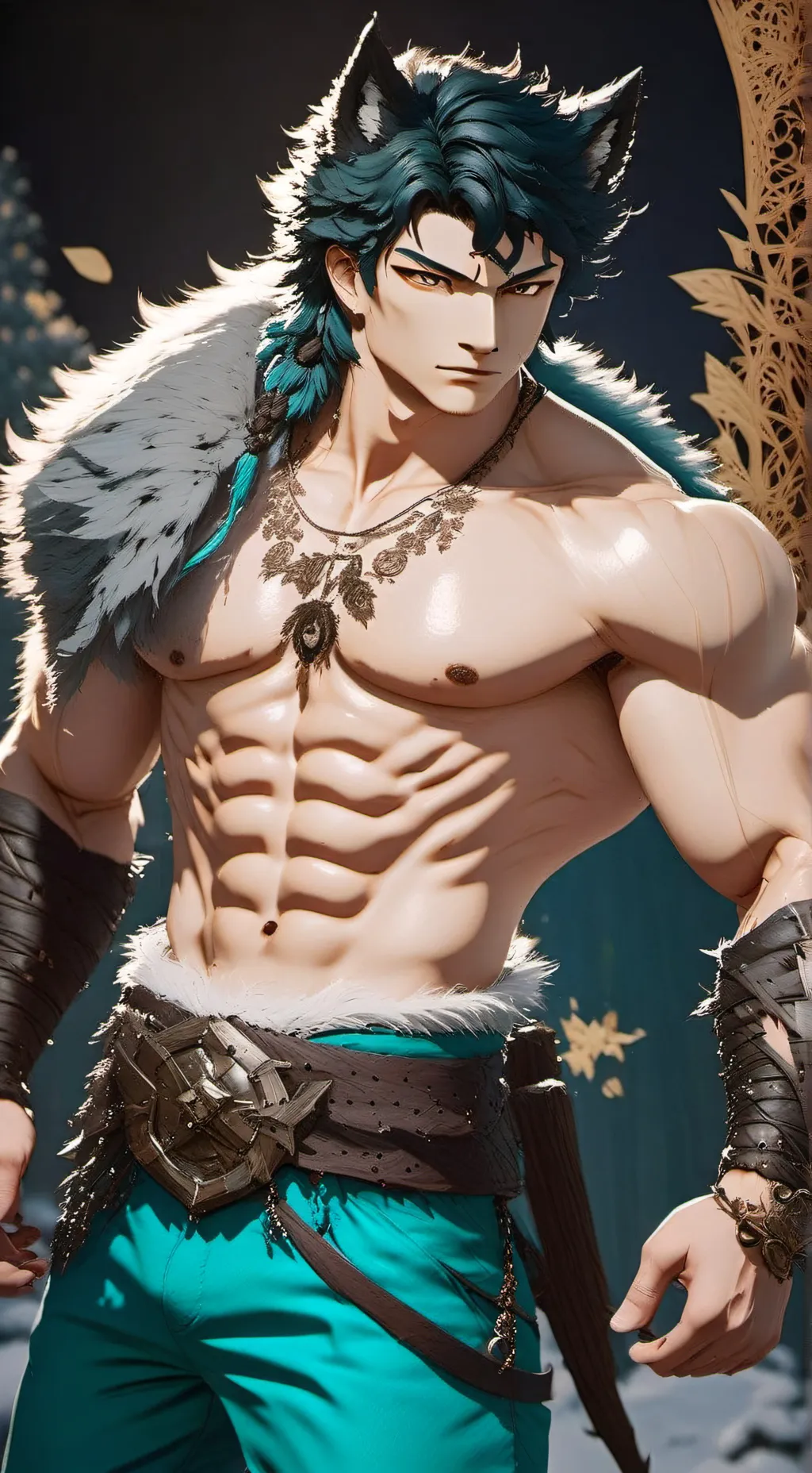 ai character: Wriothesley  background