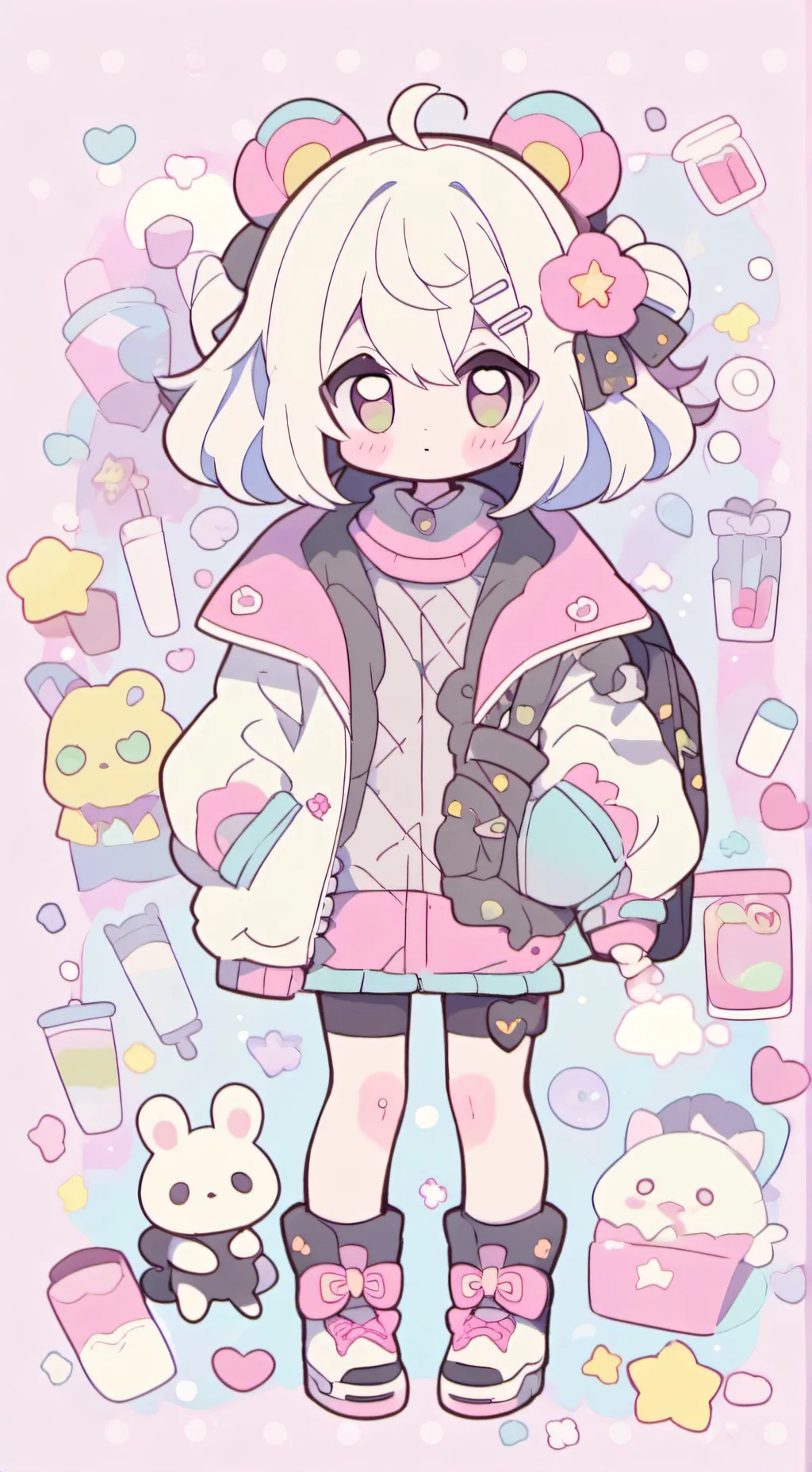 ai character: BFDI Vs Dw war background