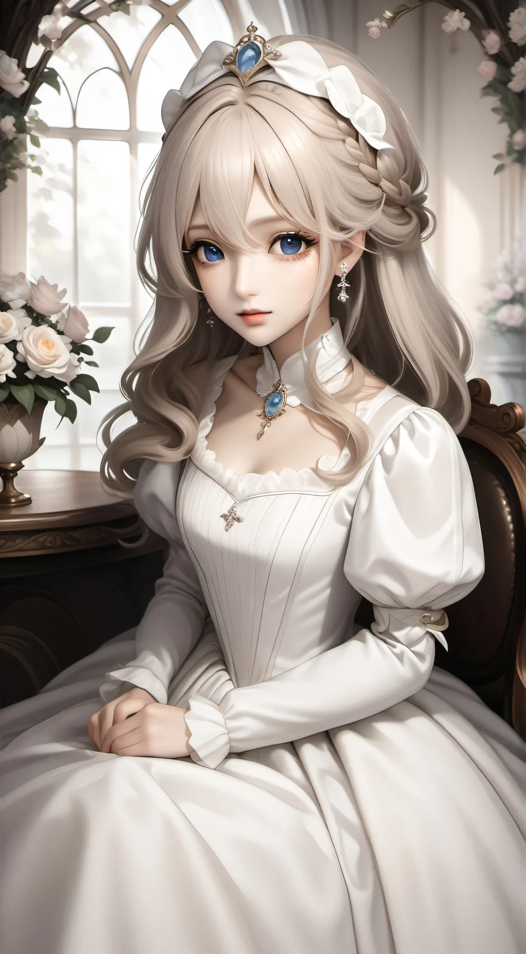 ai character: remplaçante background