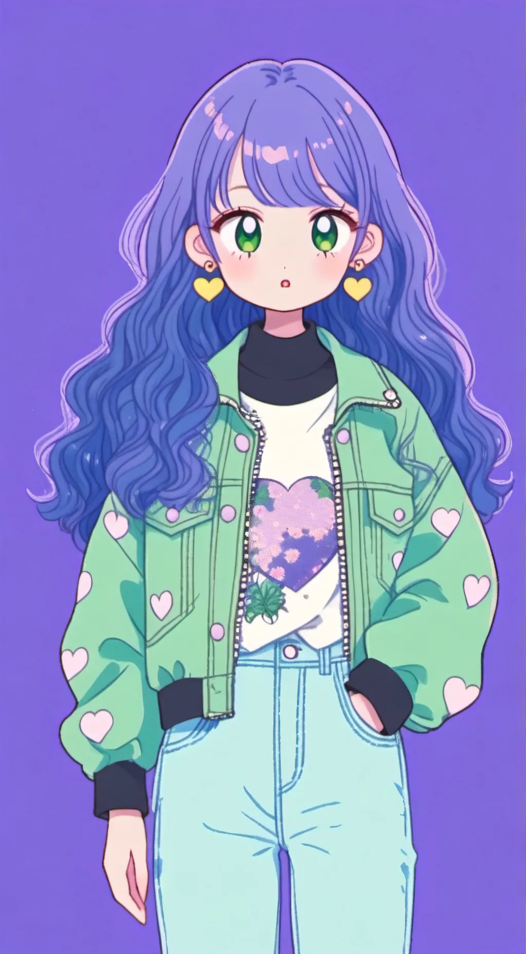 ai character: big poor family😋 background