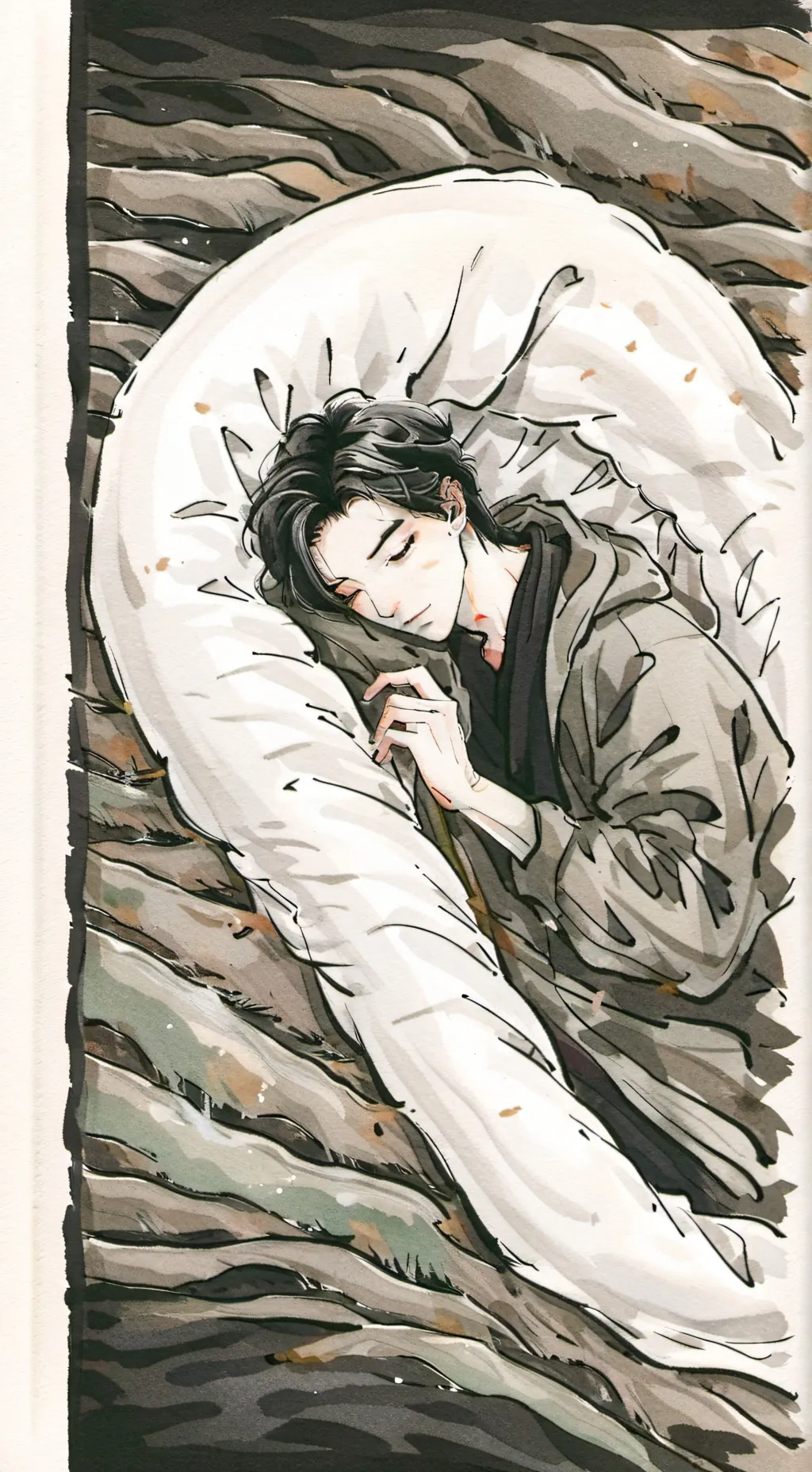 ai character: KDH sleepover background