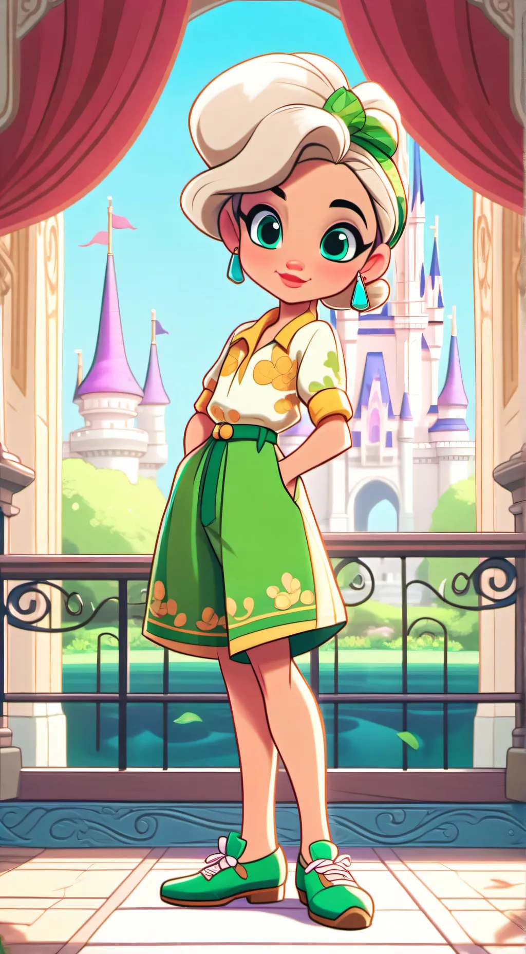 ai character: Sophia background