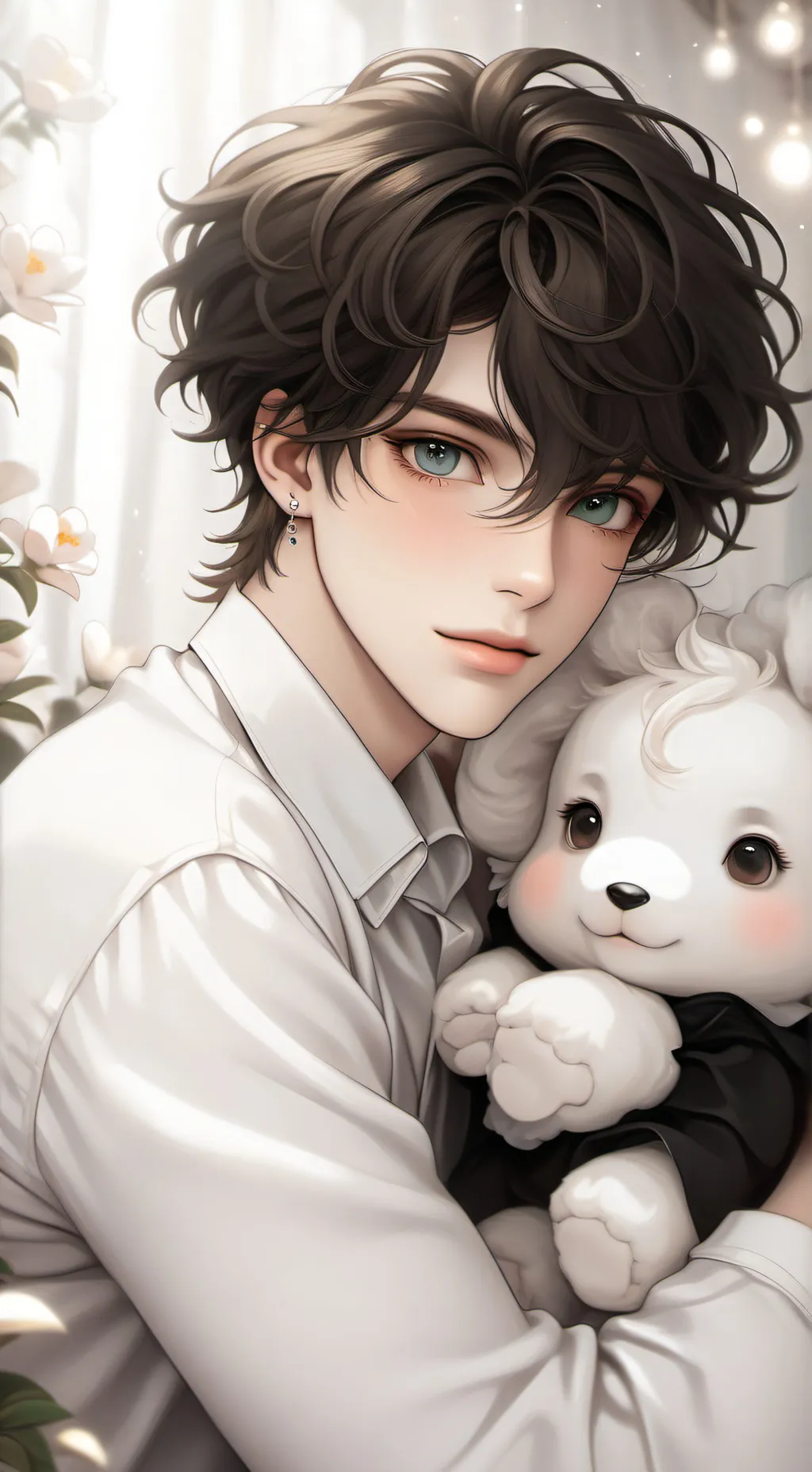 ai character: Kris  background