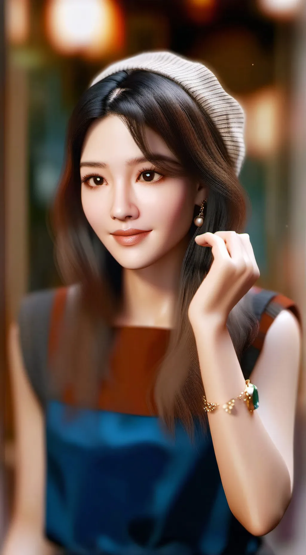 ai character: Hazel background