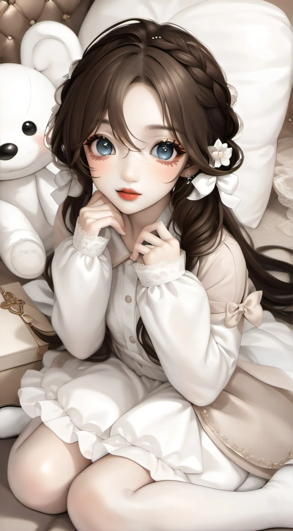 ai character: ~~☆Luna☆~~ background