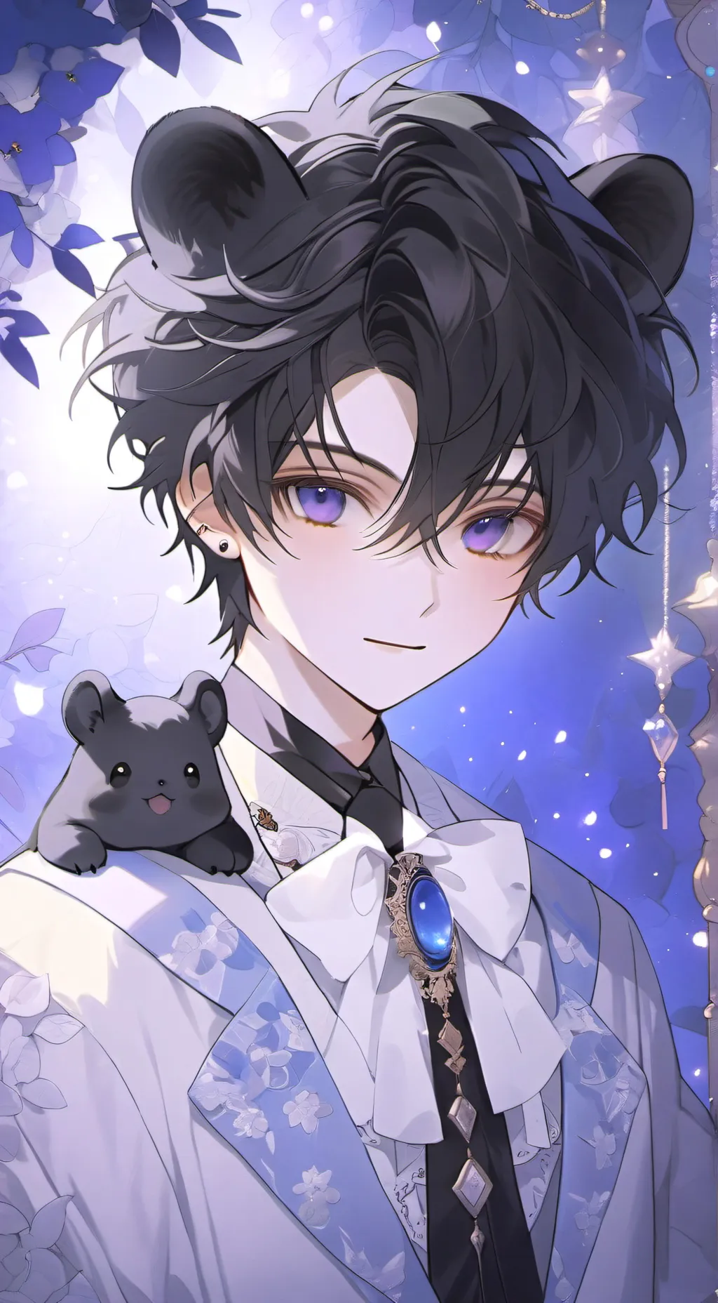 ai character: Enceladus <3 background