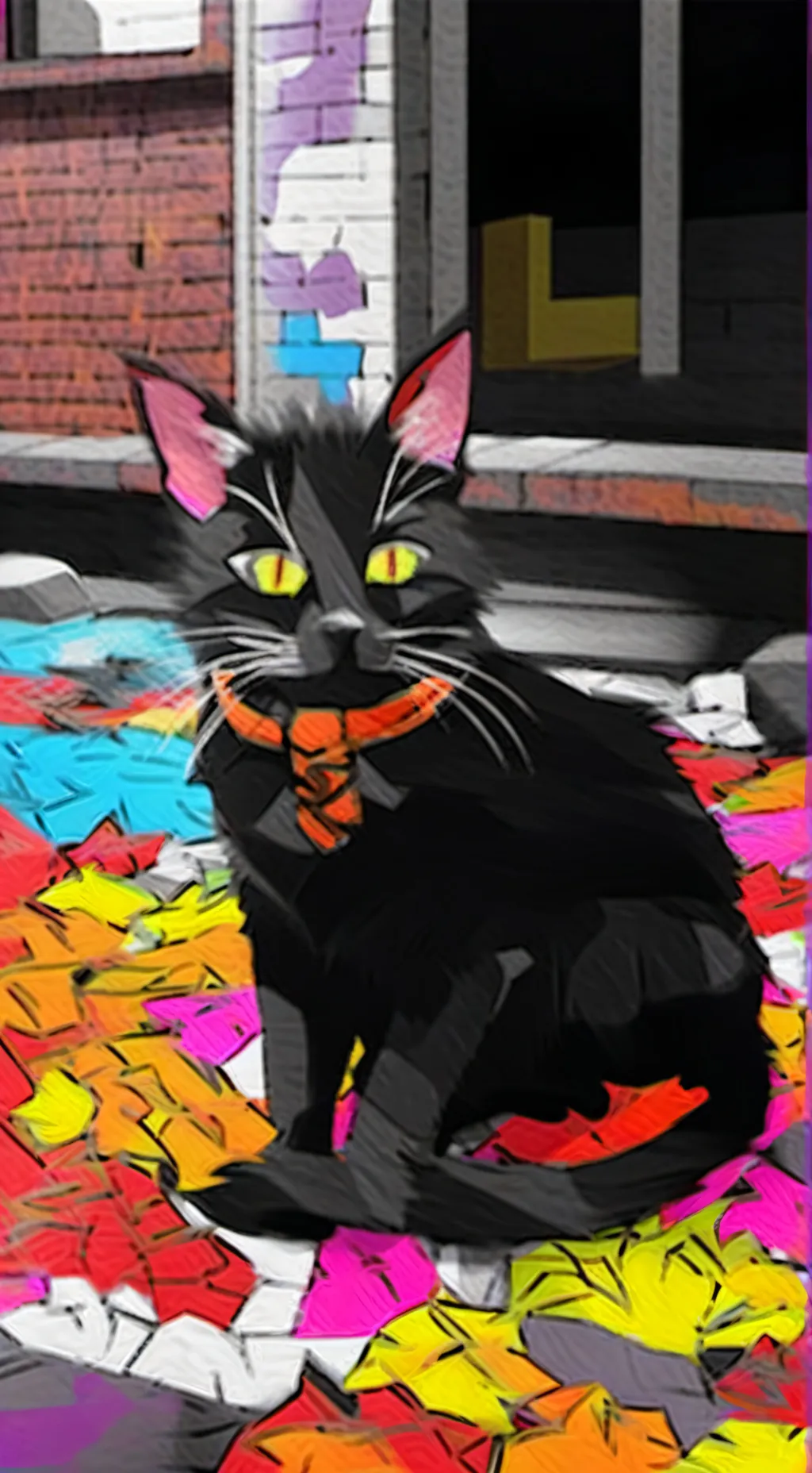 ai character: Forsaken + My OC background