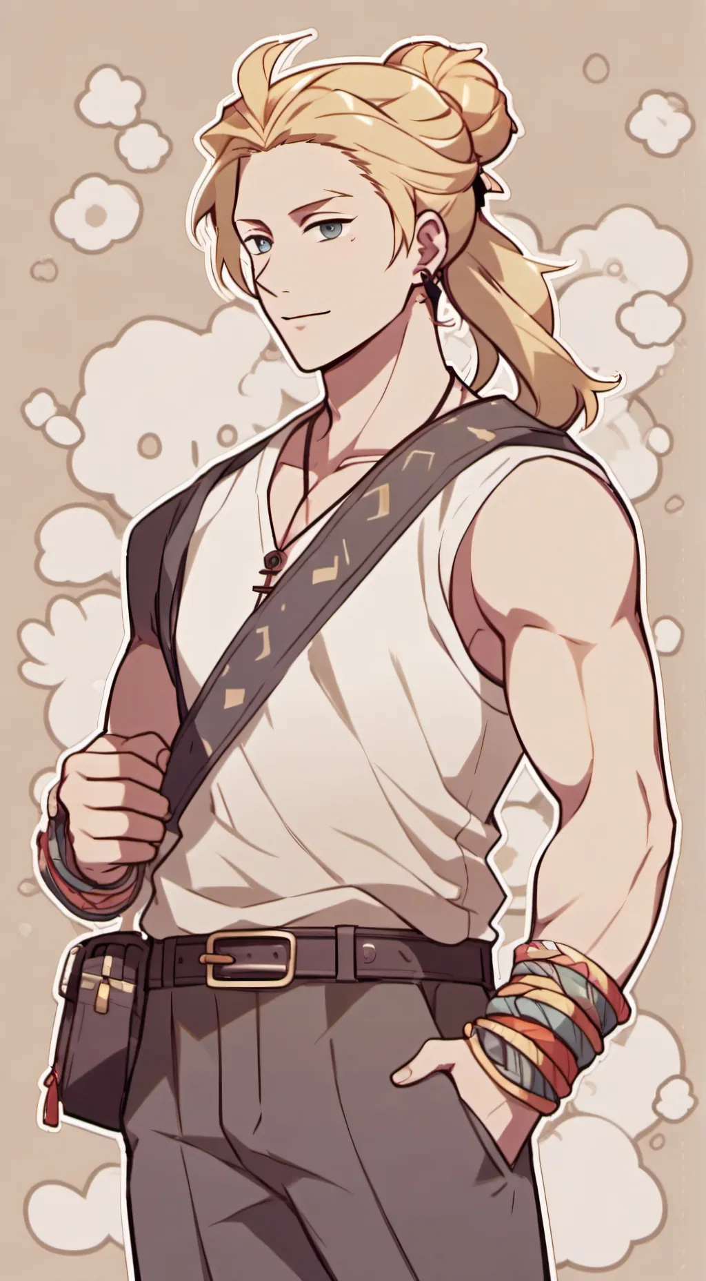 ai character: Link background