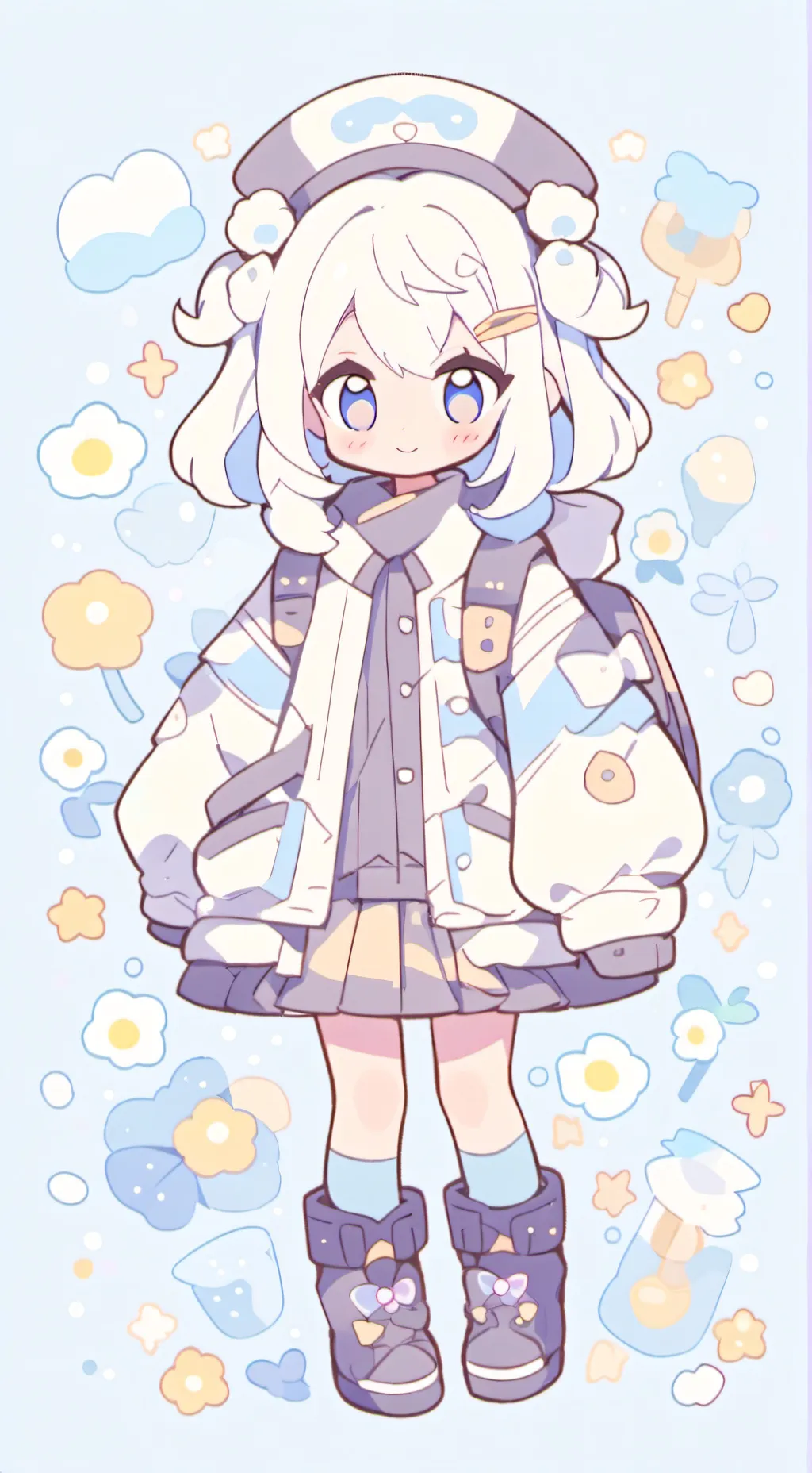 ai character: Sunny perfect cook background