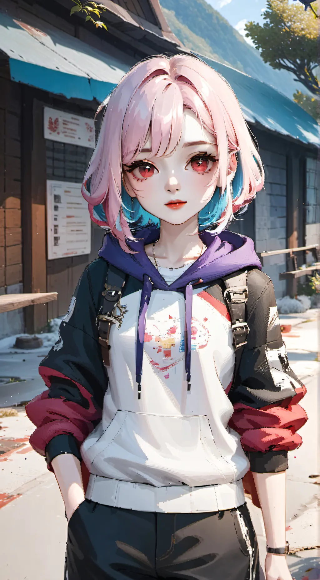 ai character: penny background