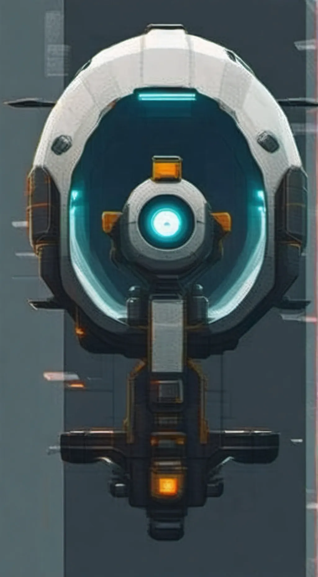 ai character: GLADOS  background