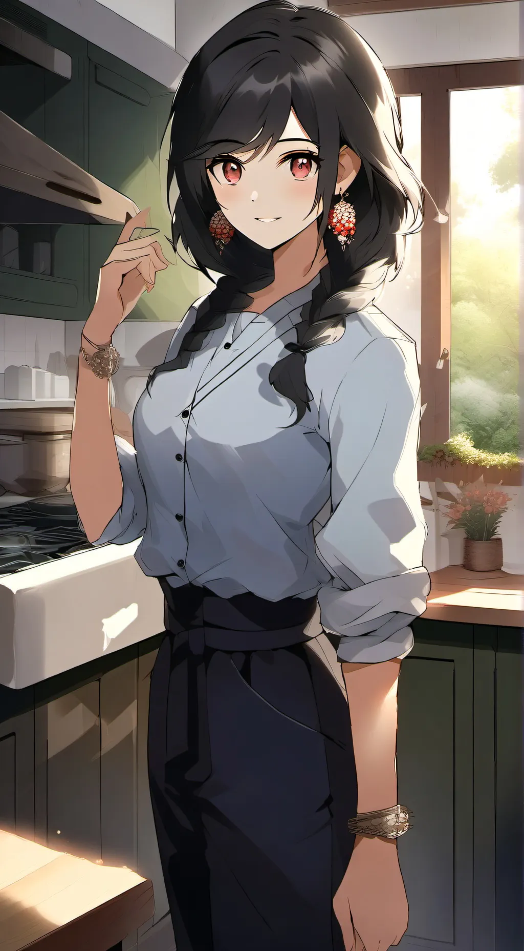 ai character: Friends mom background