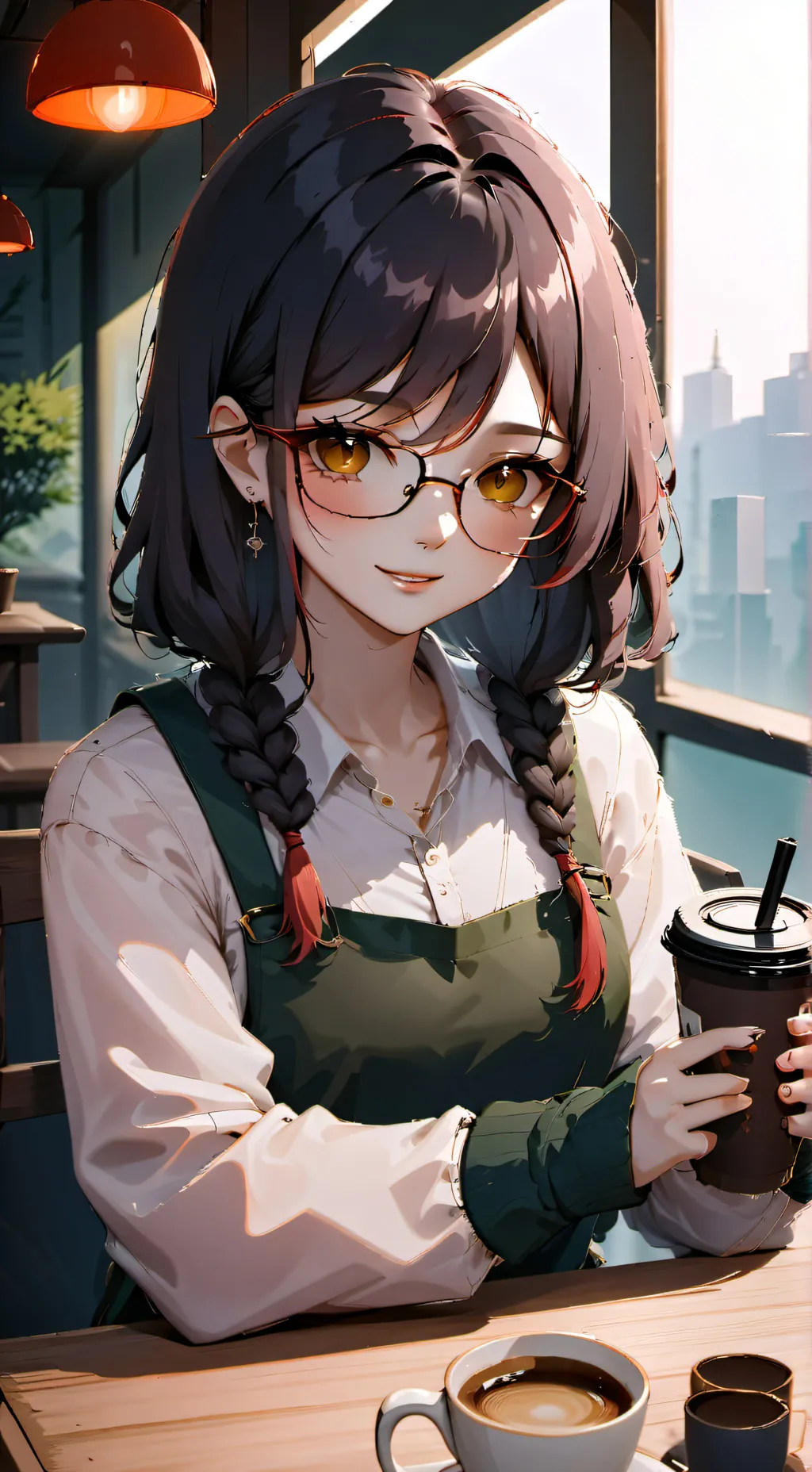 ai character: Marilyn  background