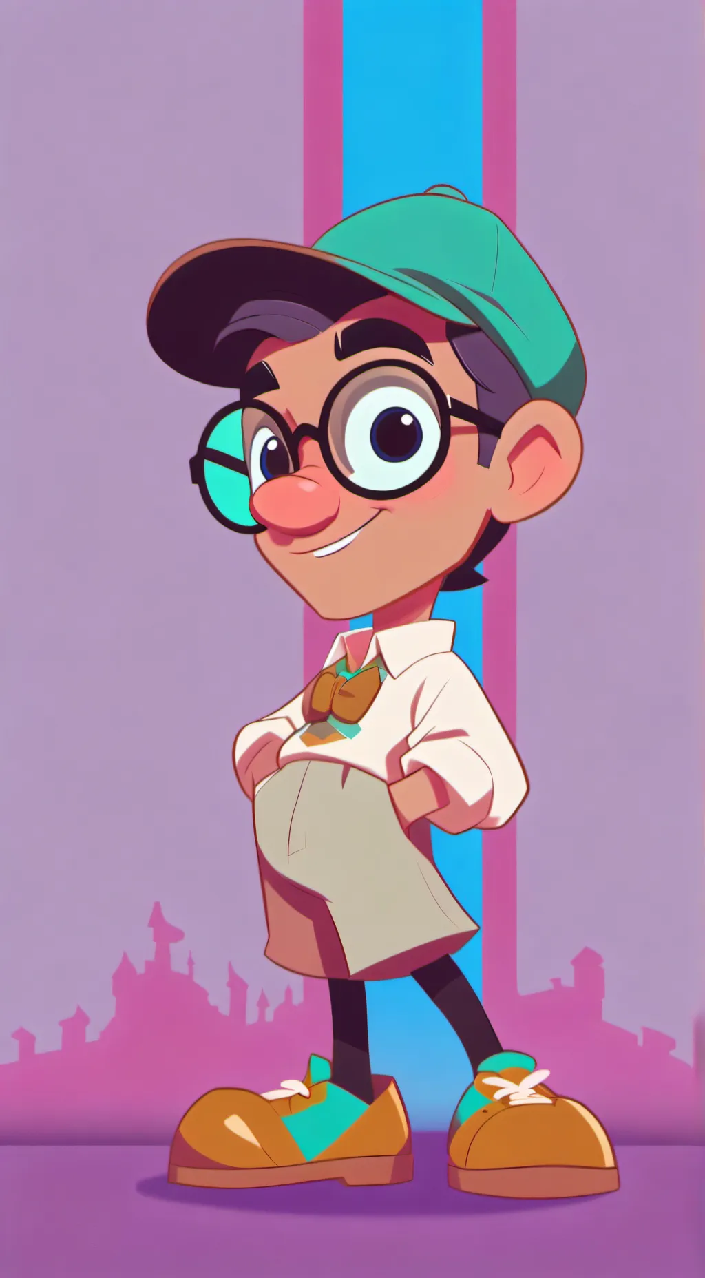 ai character: very smart person background