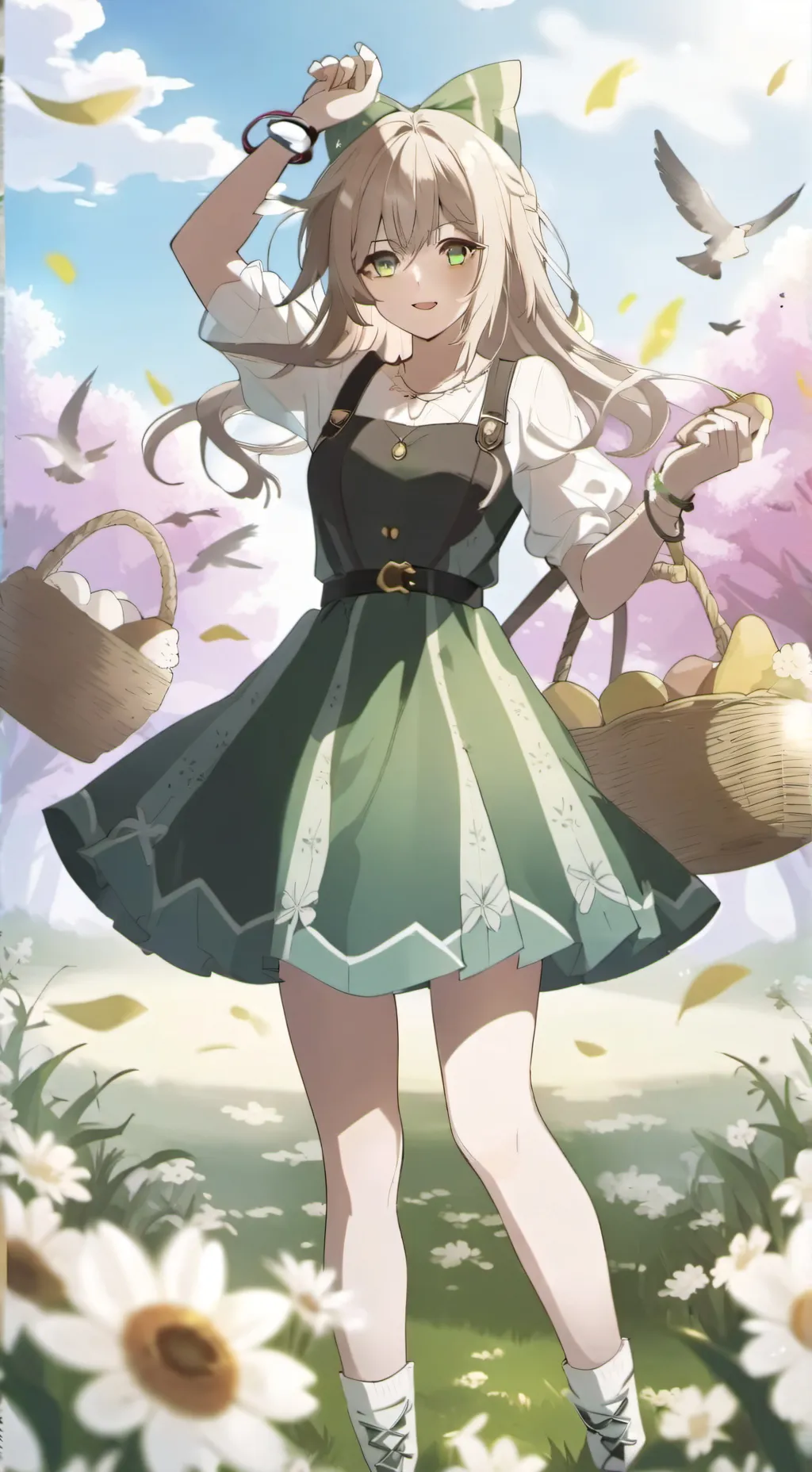 ai character: Lila background