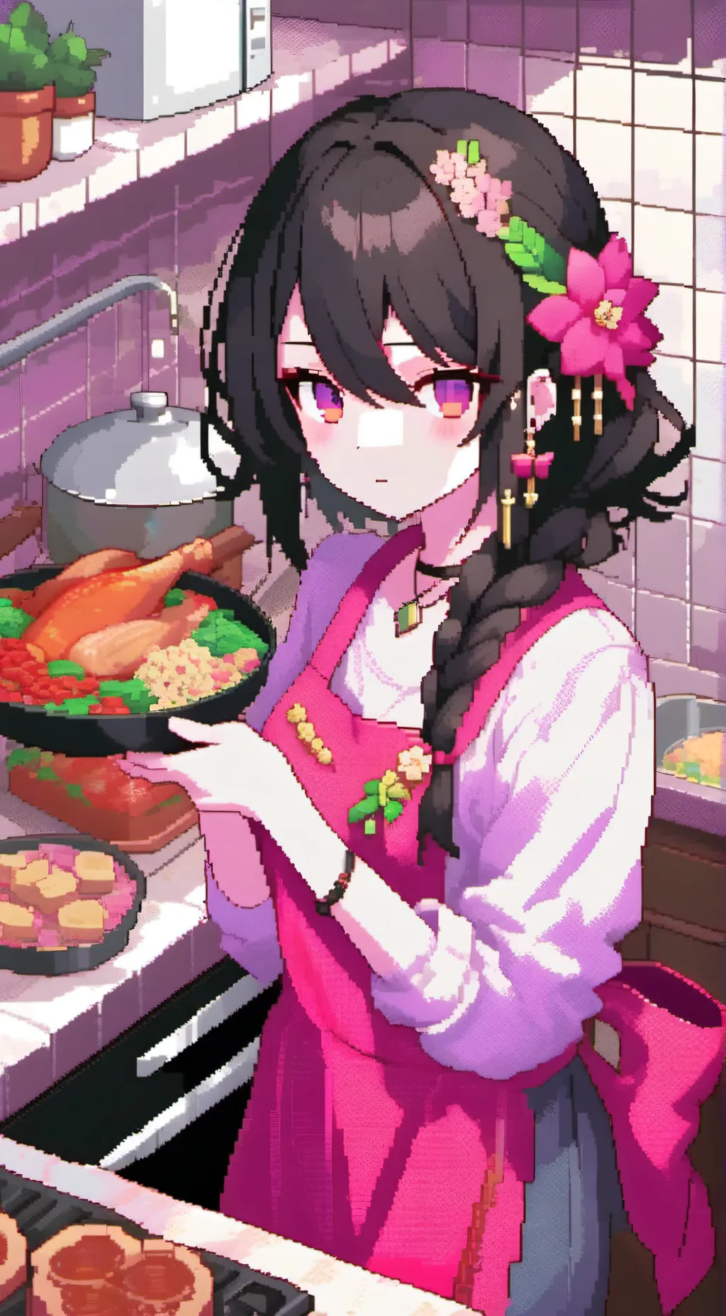 ai character: Amie background