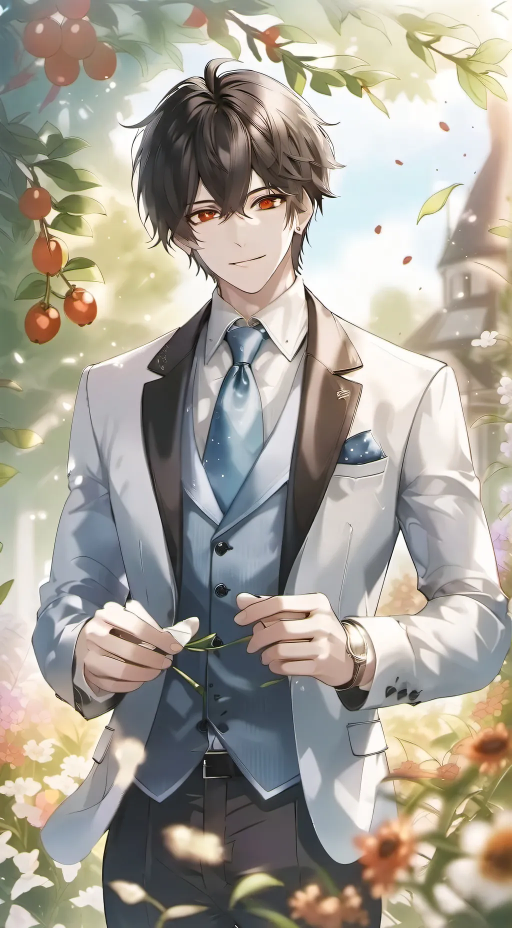 ai character: Simon background