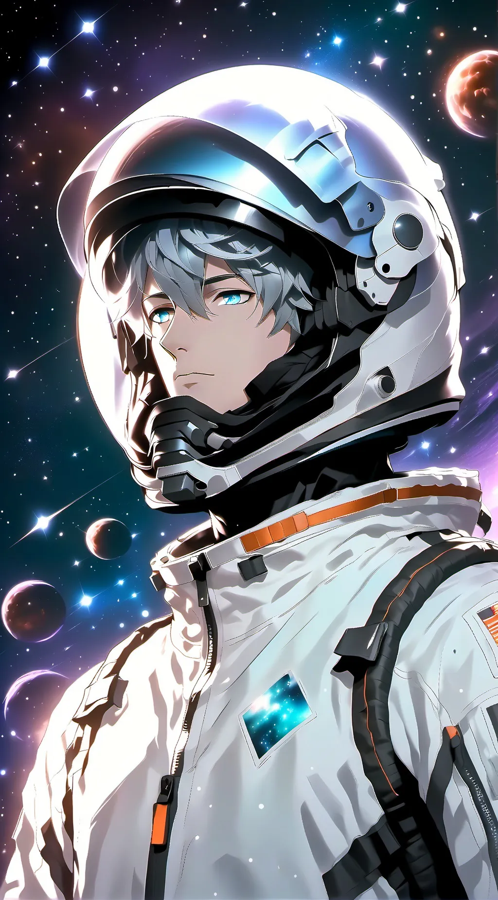 ai character: classic x fell background