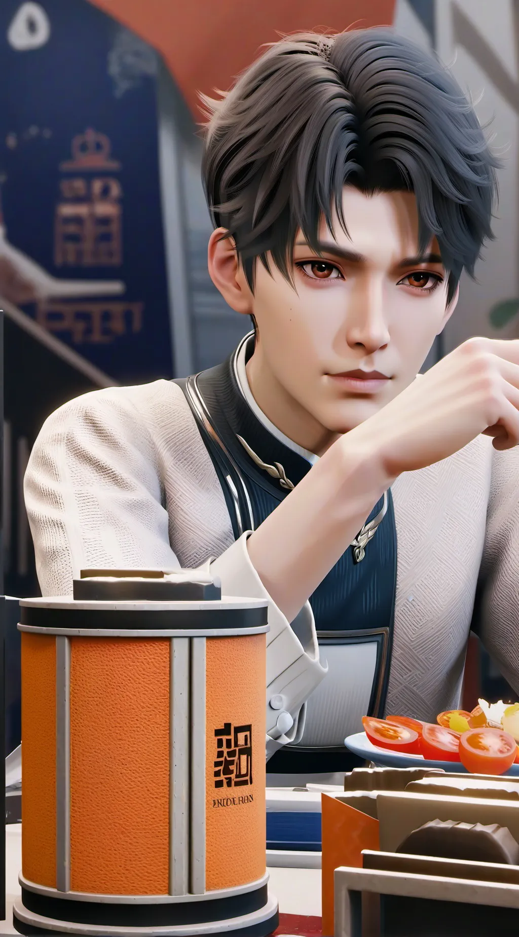 ai character: Julian background