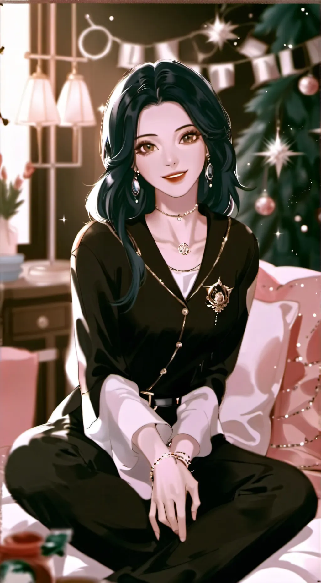 ai character: °ㅃ☆ Violet☆ㅃ° background