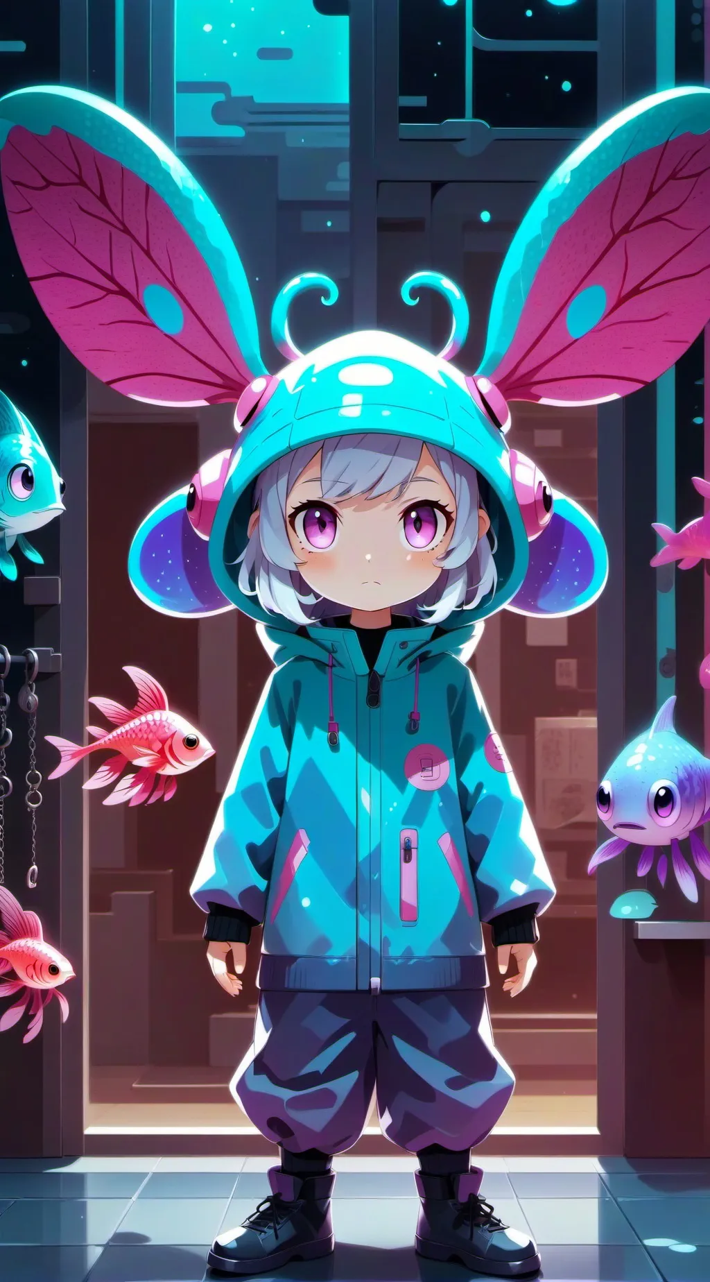 ai character: minsu background