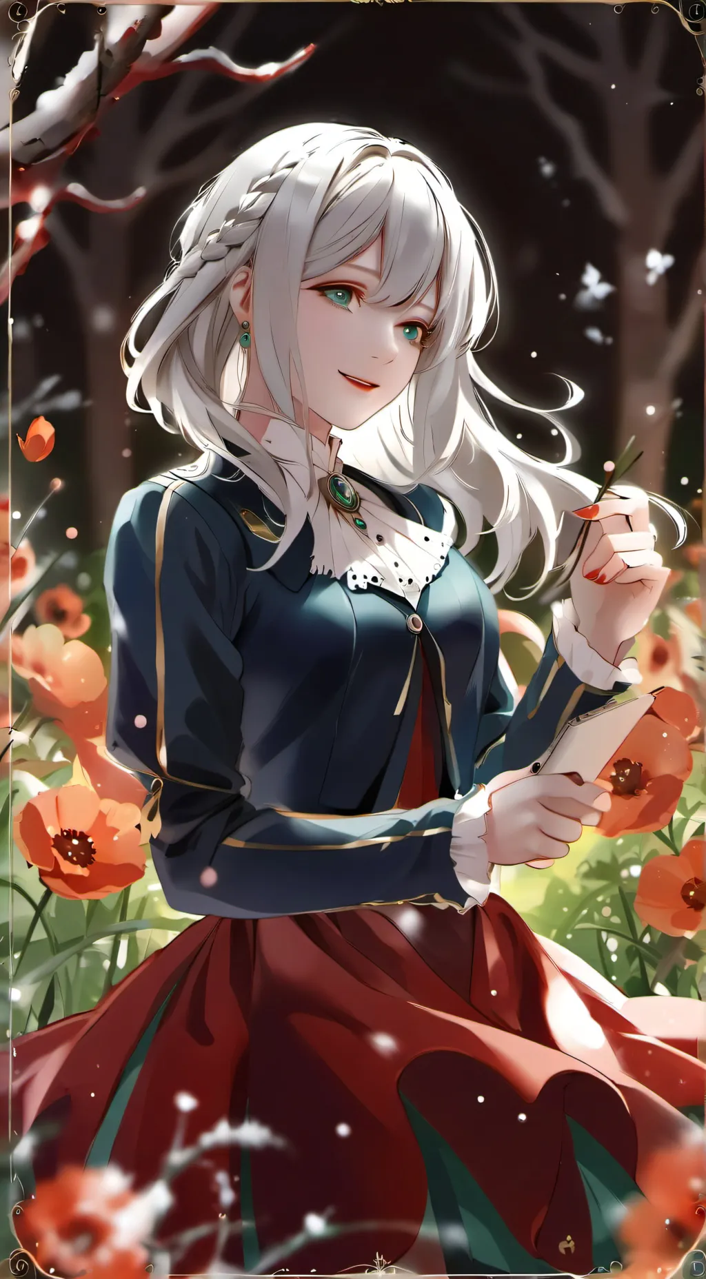 ai character: Эшли background