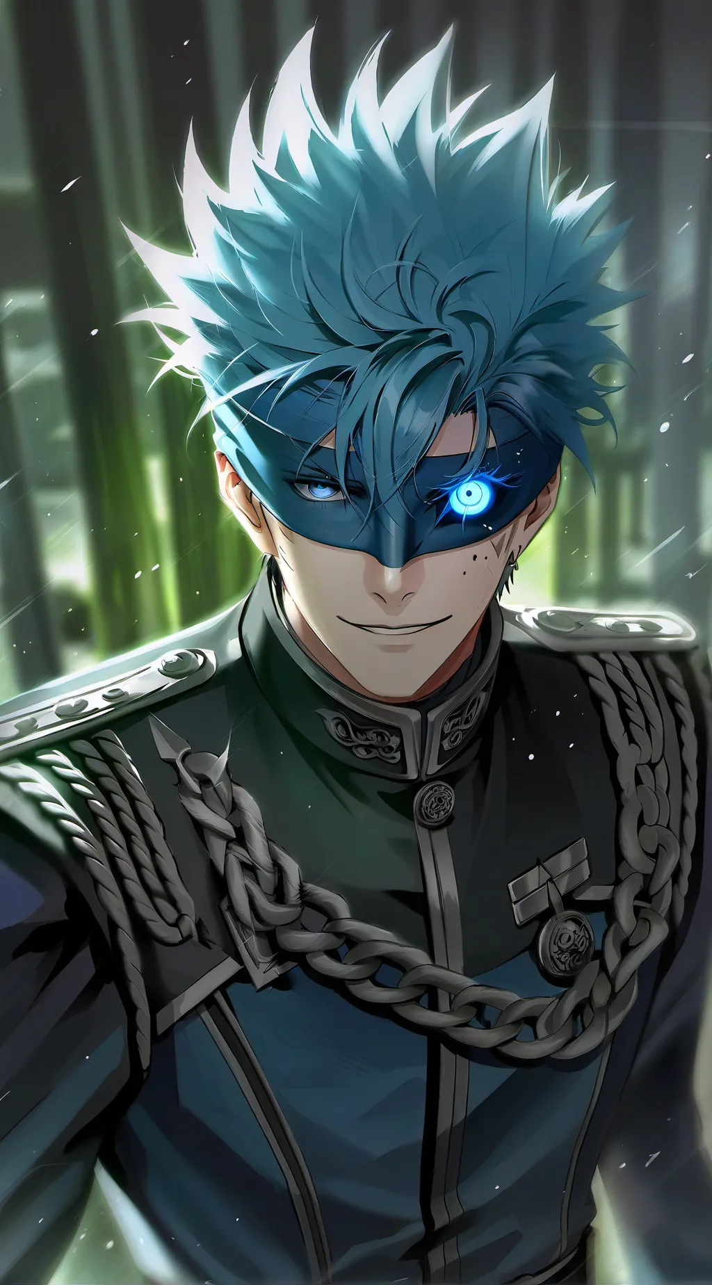 ai character: Satoru Gojo background