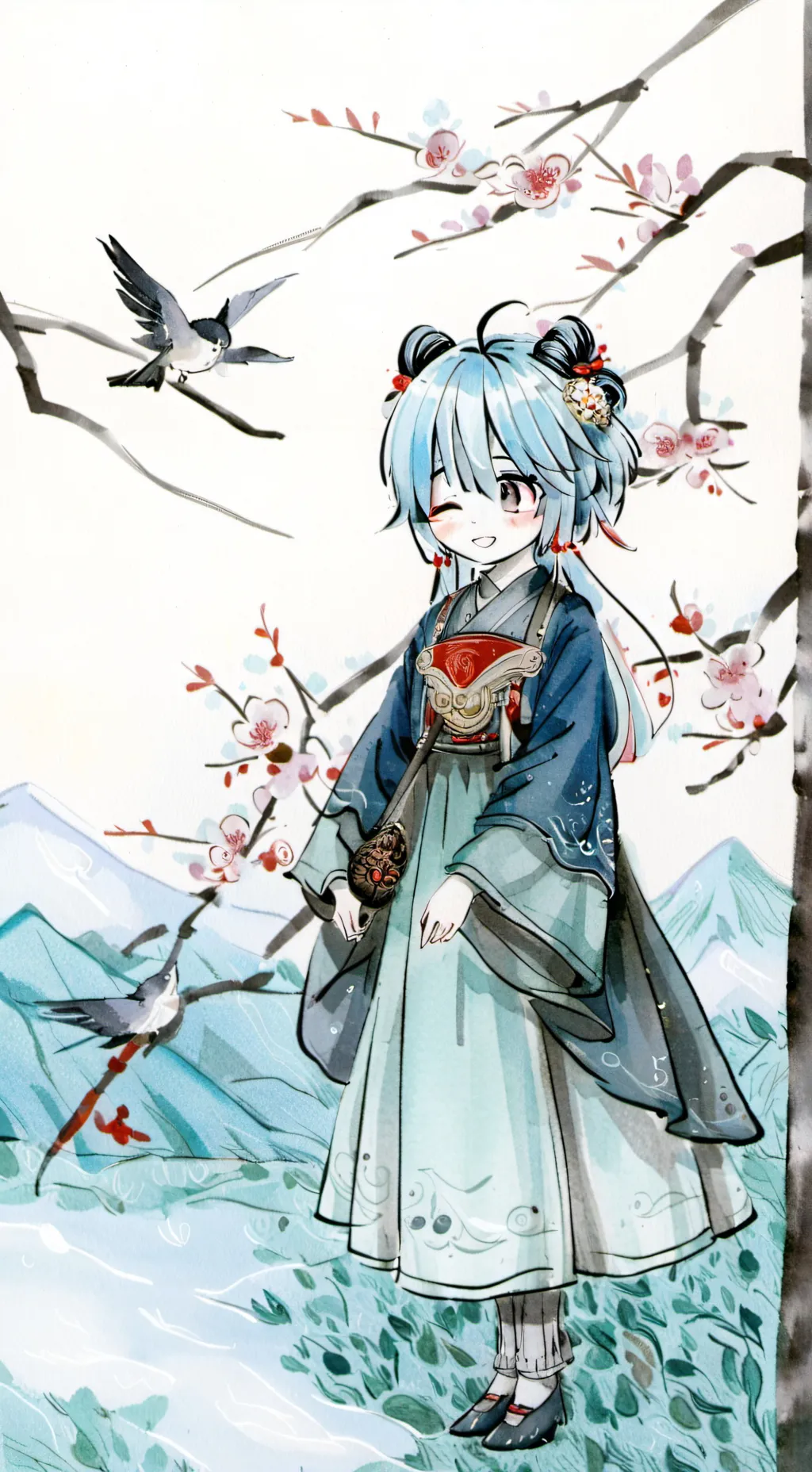 ai character: Sanemi x Giyuu background