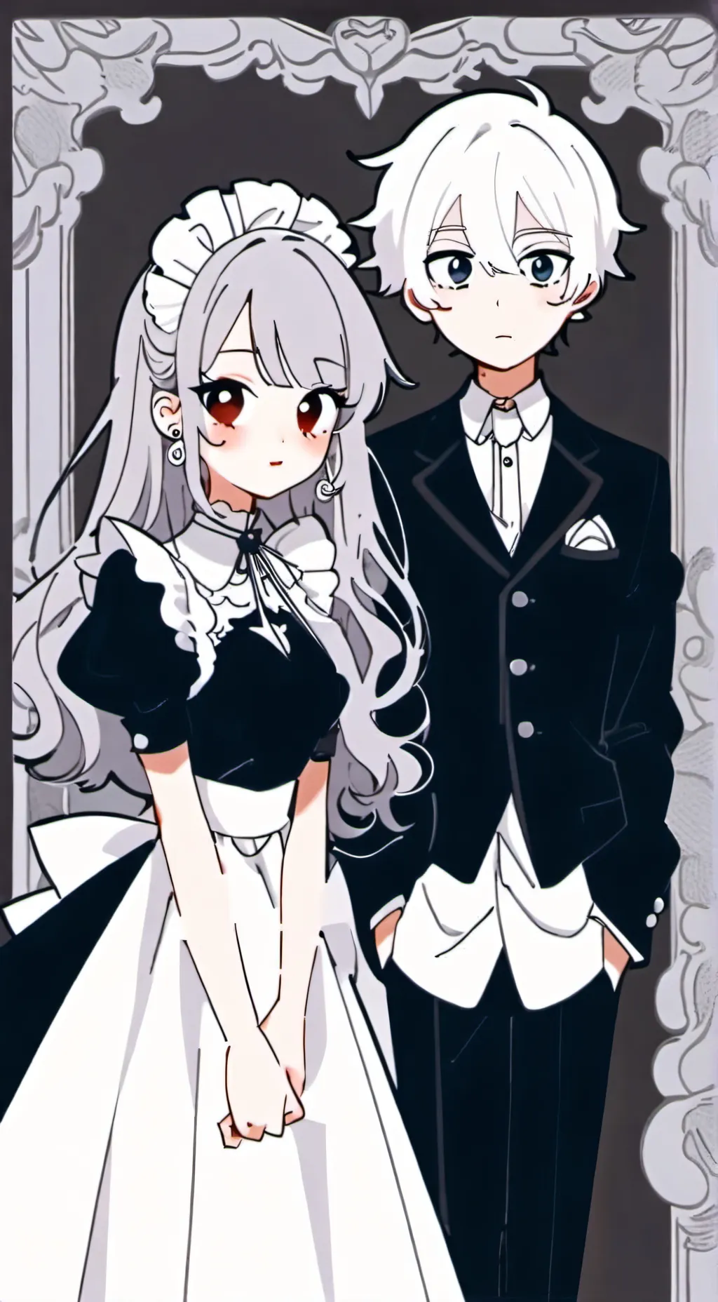 ai character: N y V MD background