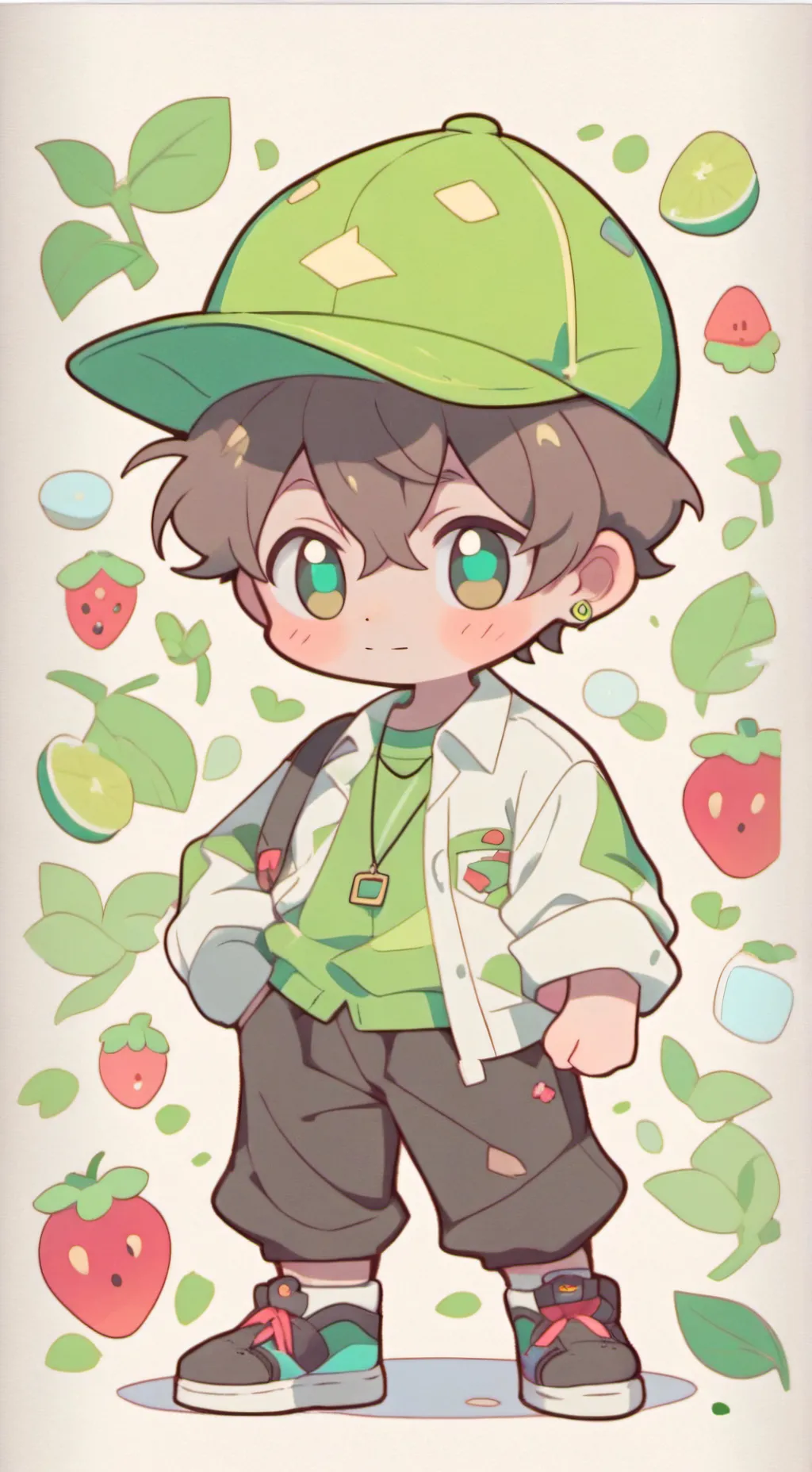 ai character: Aaron background